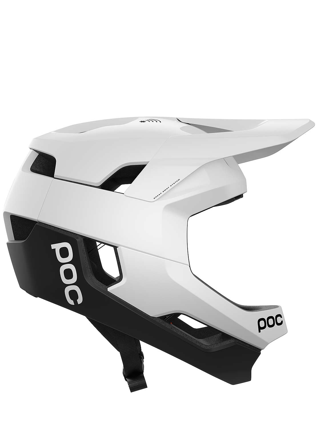 POC Otocon Race MIPS Mountain Bike Helmet Hydrogen White/Uranium Black Matt