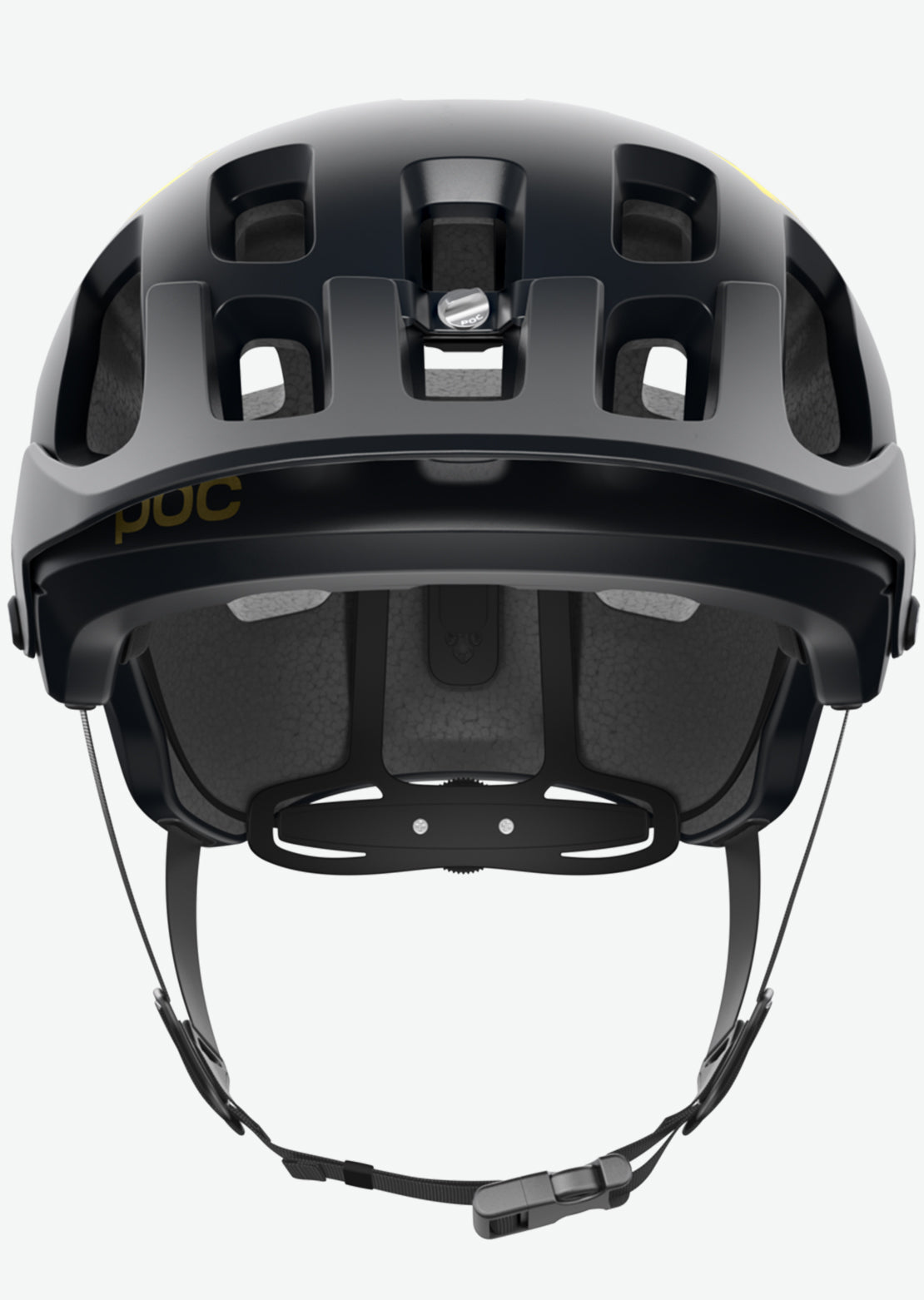 POC Tectal Fabio Edition Mountain Bike Helmet Uranium Black Matte/Gold