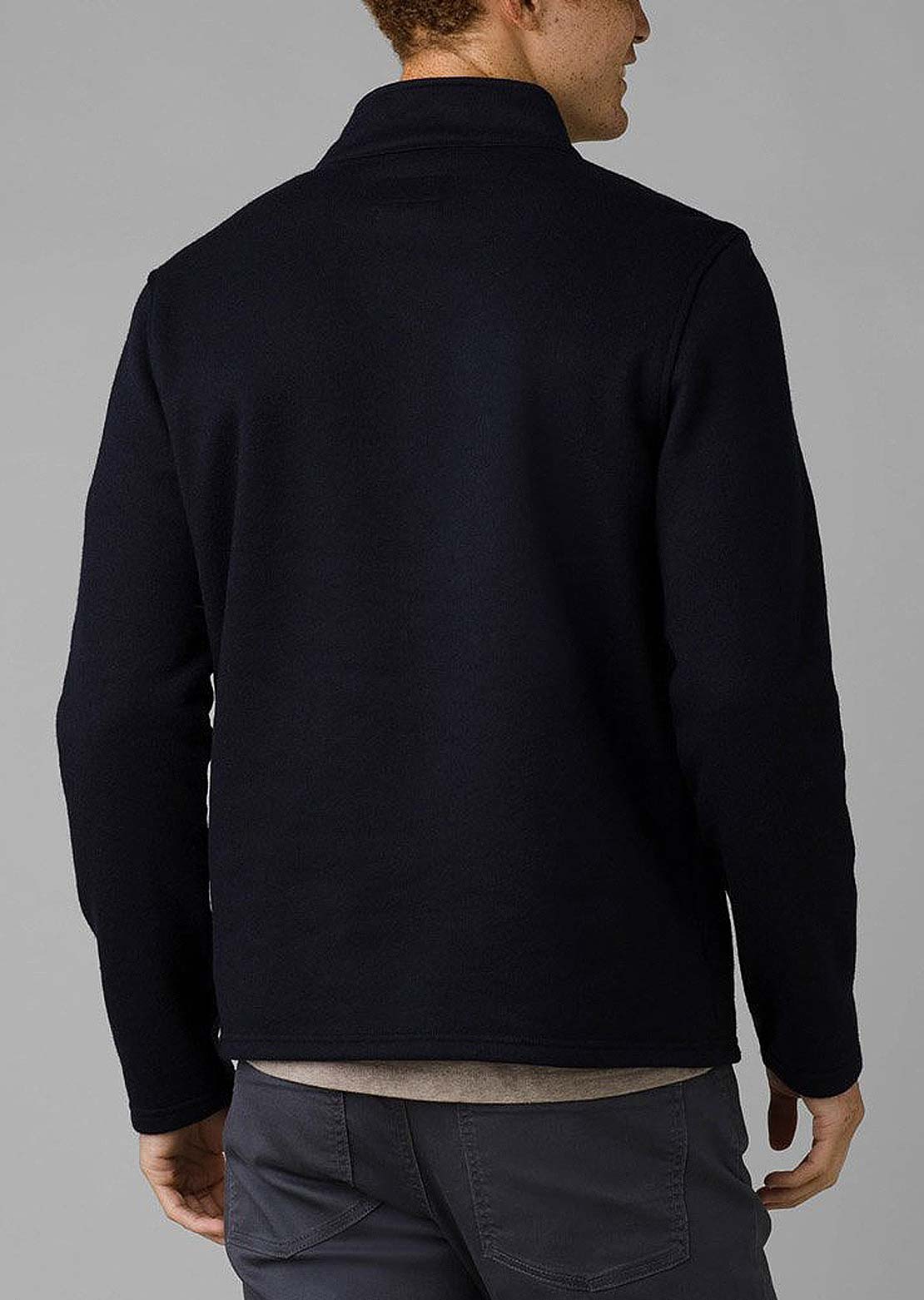 prAna Men&#39;s Brookland 1/4 Zip Sweater Nautical