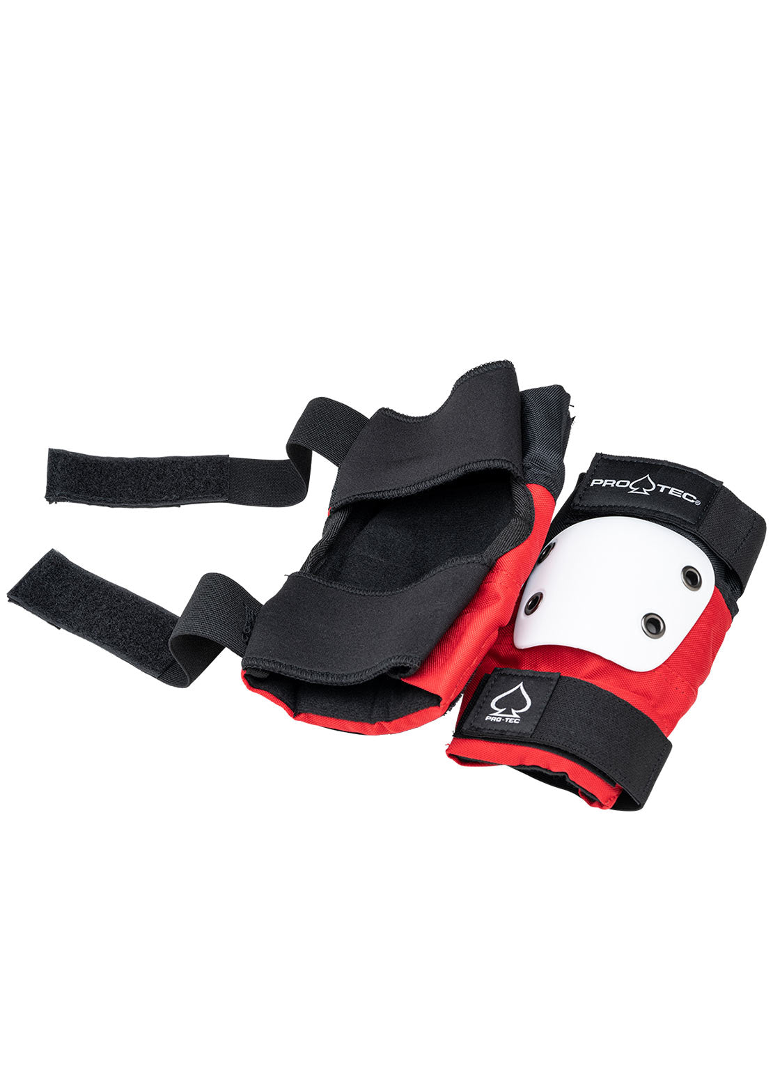 Pro-Tec Junior Street Gear 3 Pack Pads Protection Red/White/Black