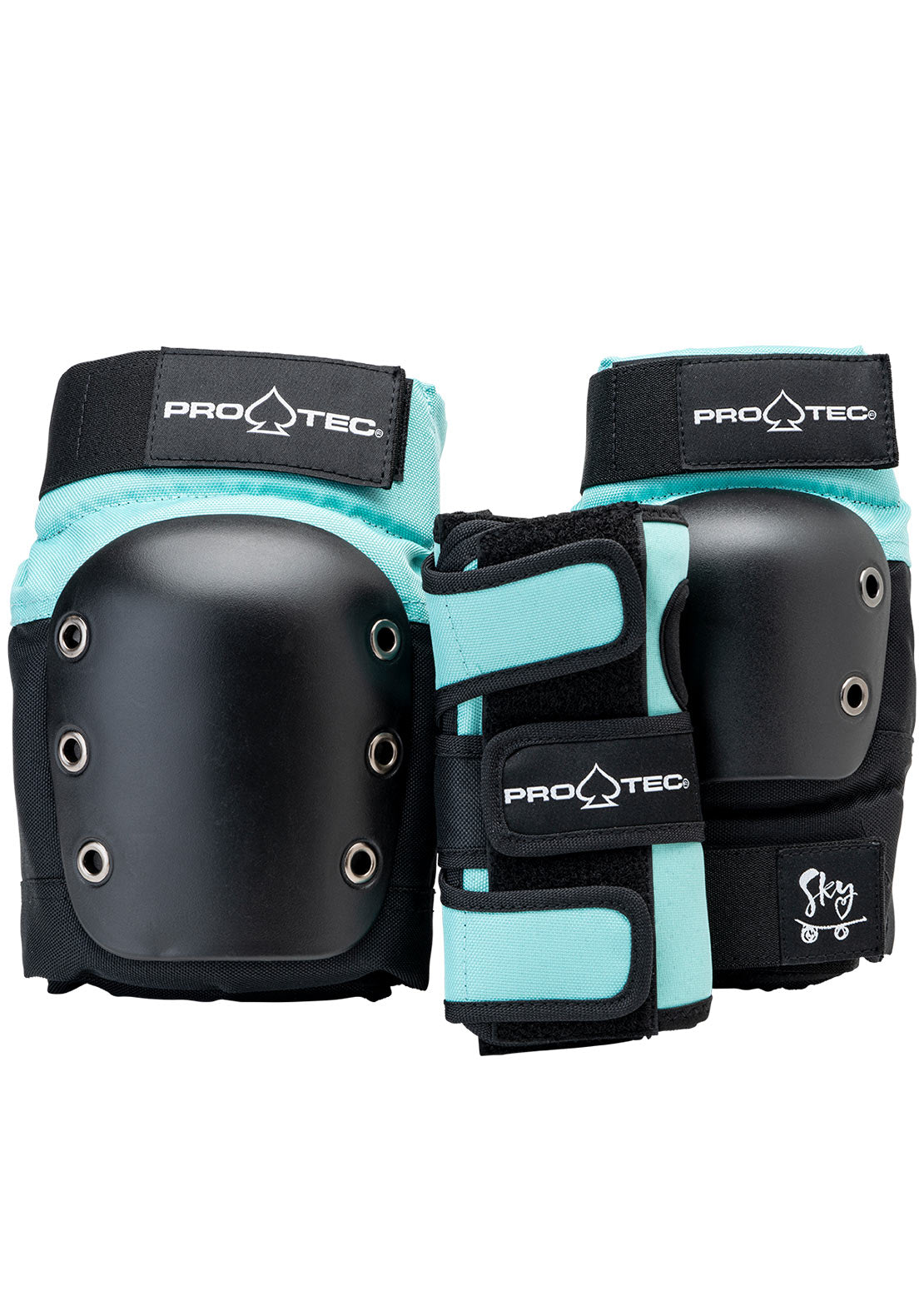 Pro-Tec Junior Street Gear 3 Pack Pads Protection Sky Brown