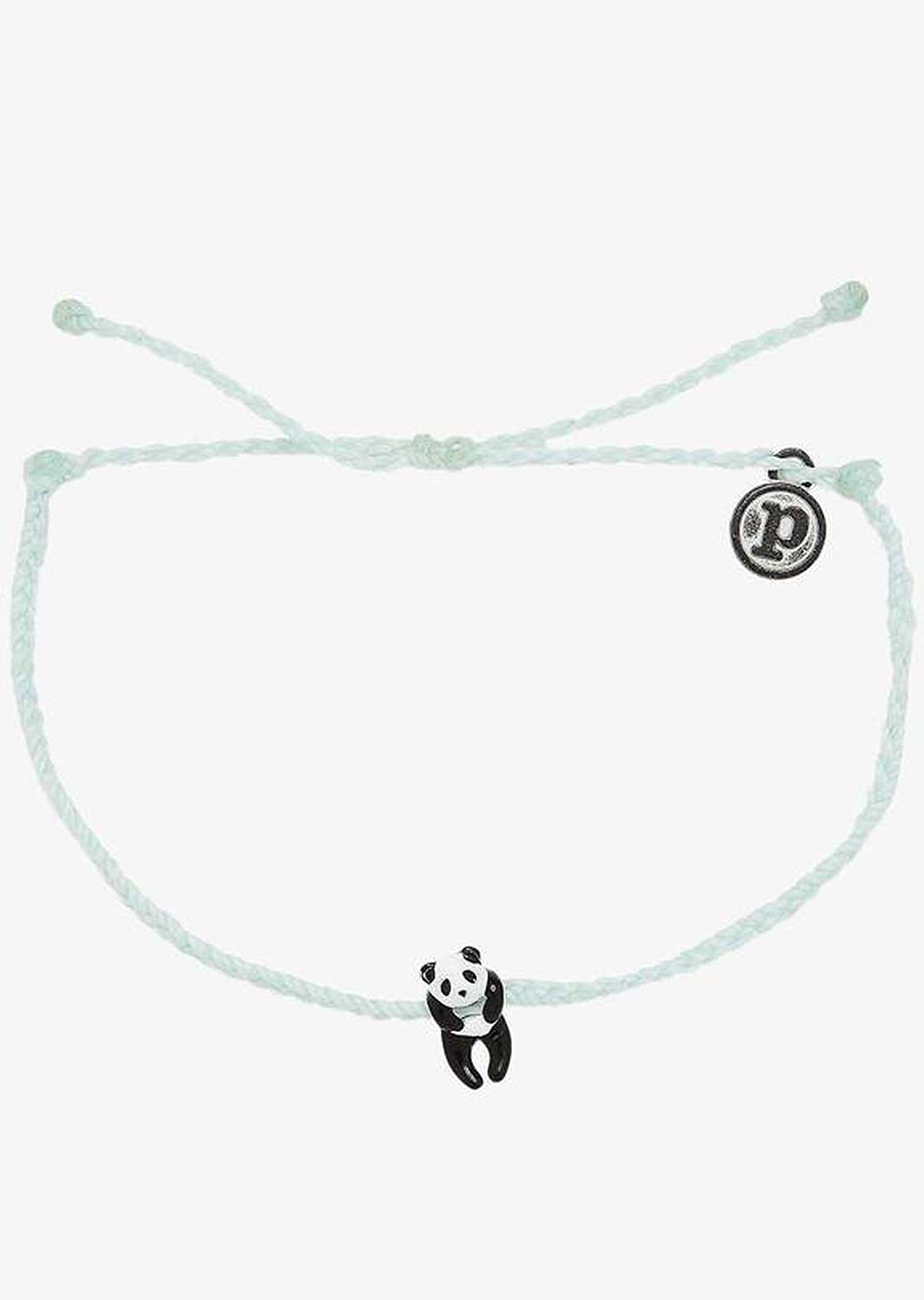 Pura Vida Panda Silver Bracelet Winter Fresh