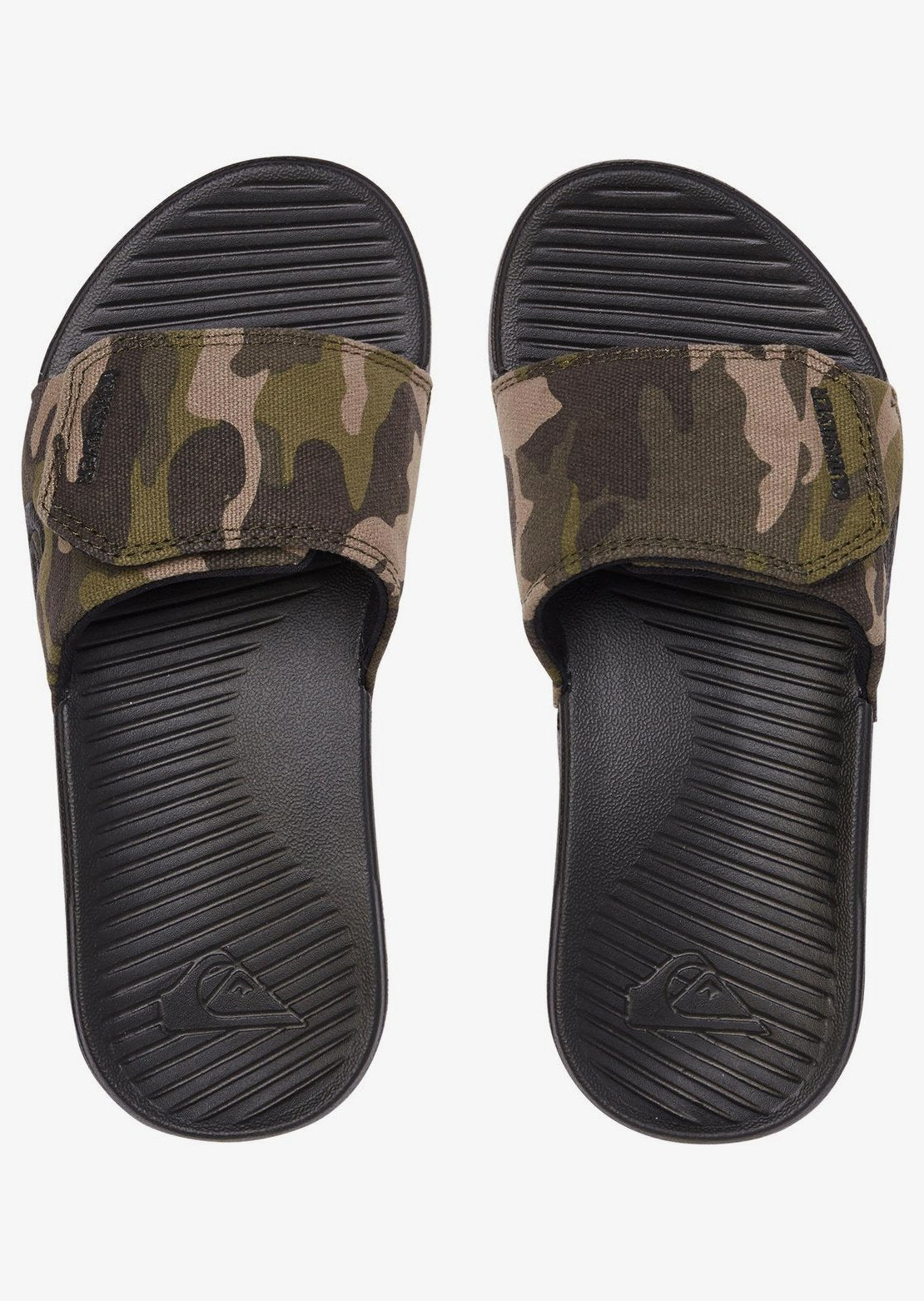 Quiksilver Junior Bright Coast Adjustable Sandals Green/Brown/Black
