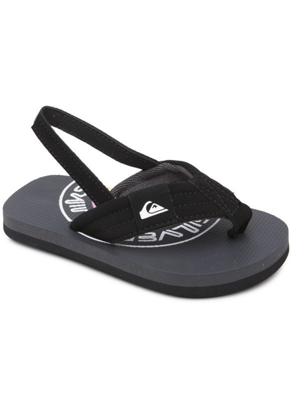 Quiksilver Toddler Molokai Layback Sandals Grey/Green/Grey
