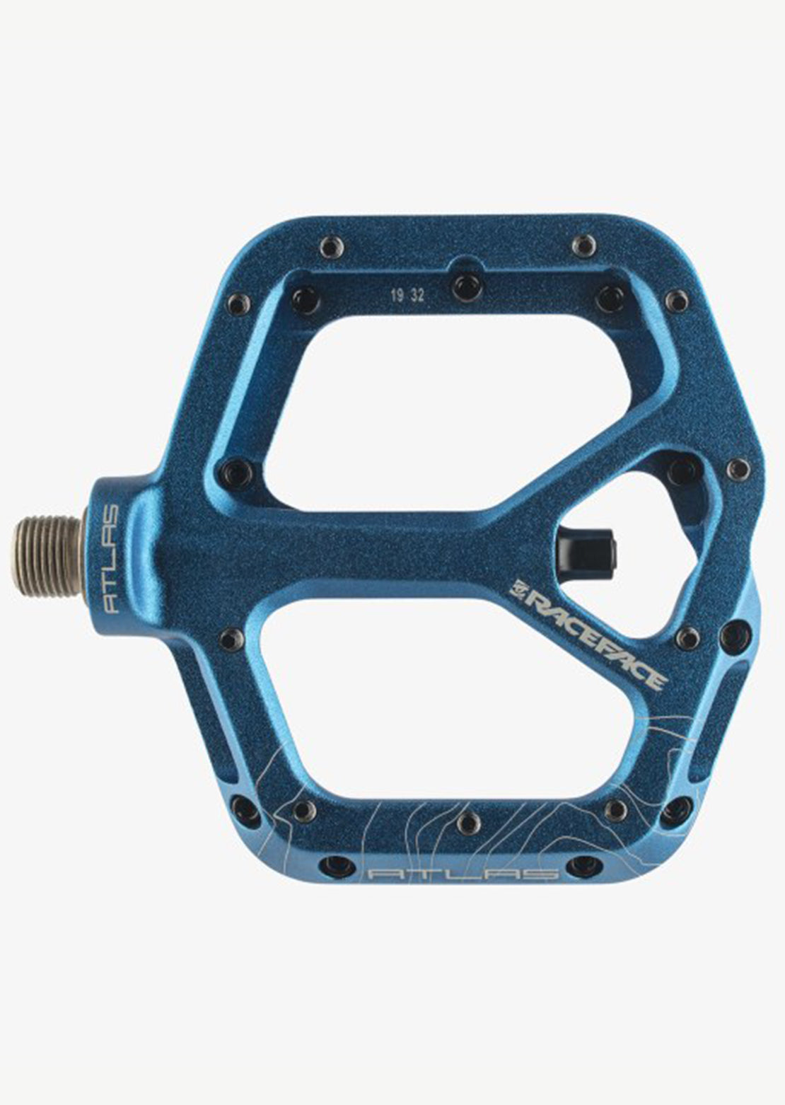 Race Face Atlas Mountain Bike Pedal Blue Flat