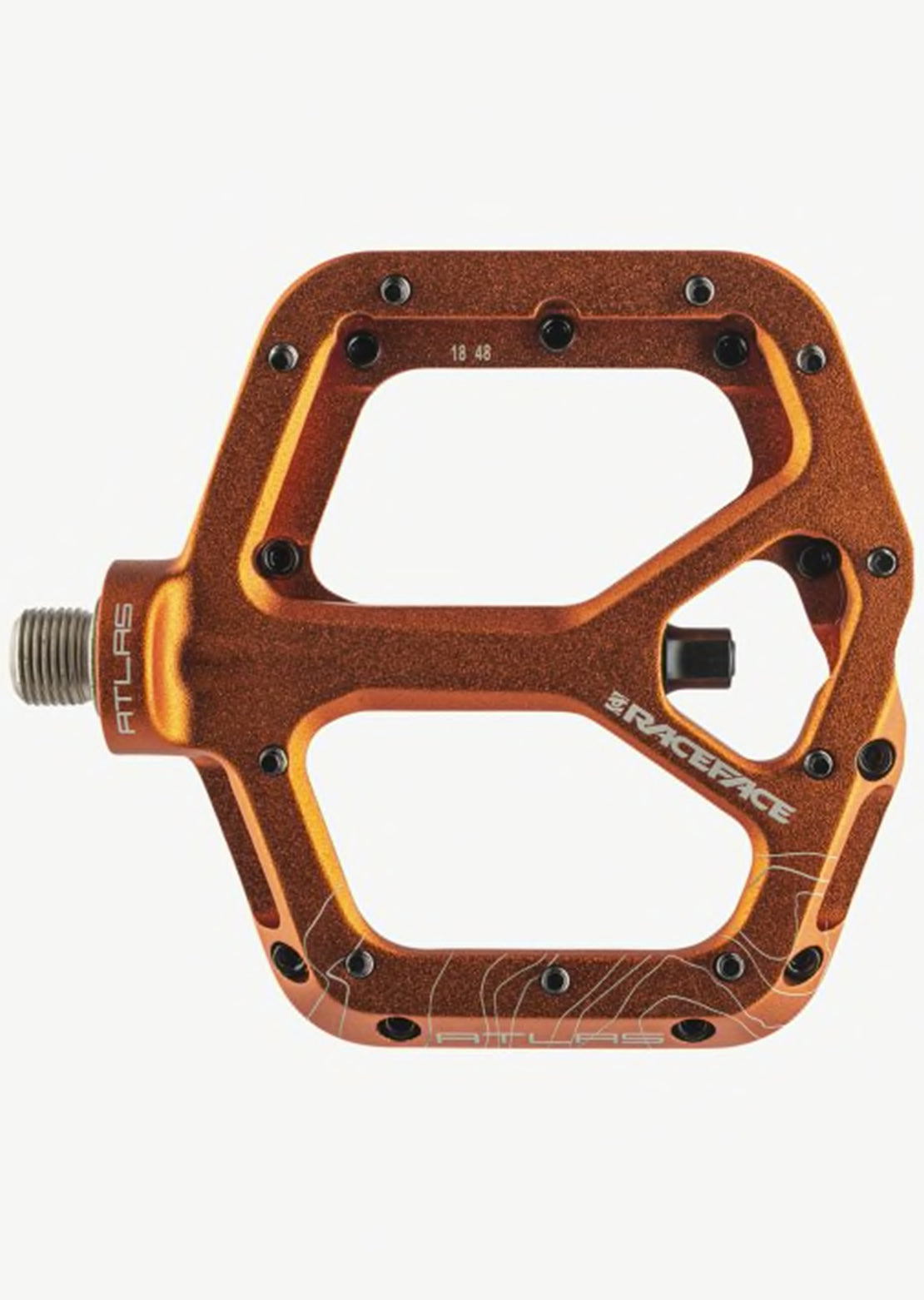 Race Face Atlas Mountain Bike Pedal Orange Flat