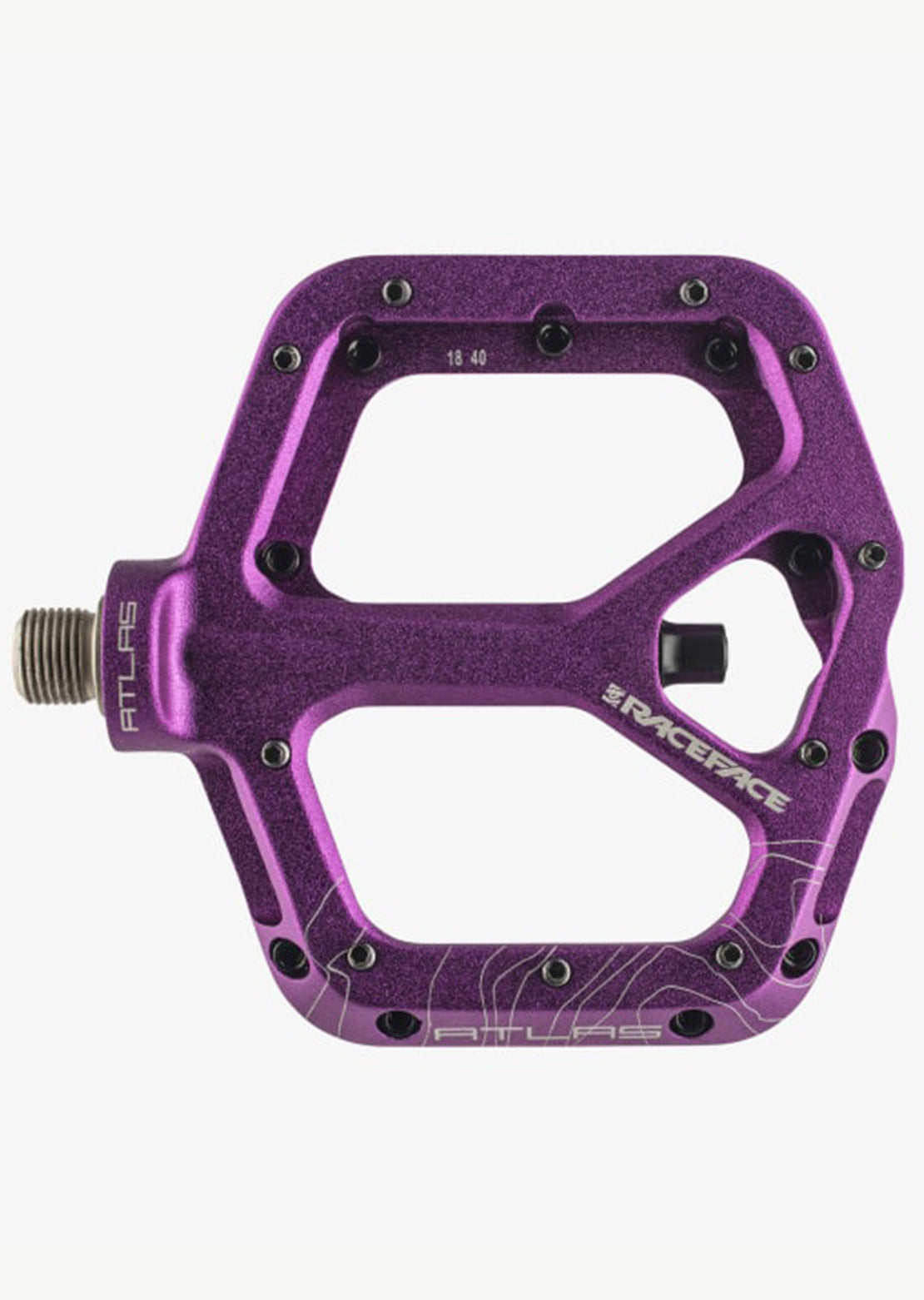 Race Face Atlas Mountain Bike Pedal Purple Flat