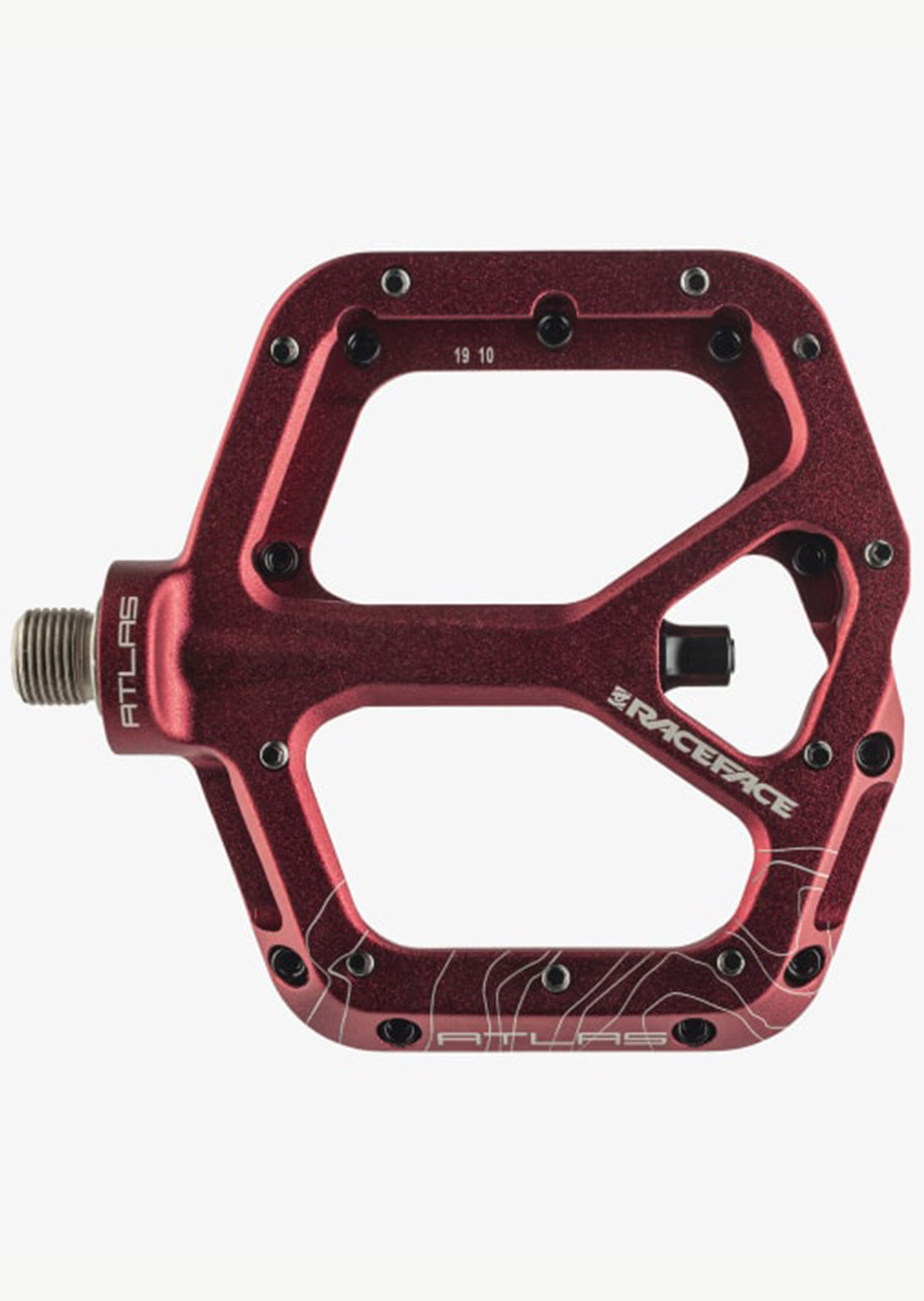 Race Face Atlas Mountain Bike Pedal Red Flat