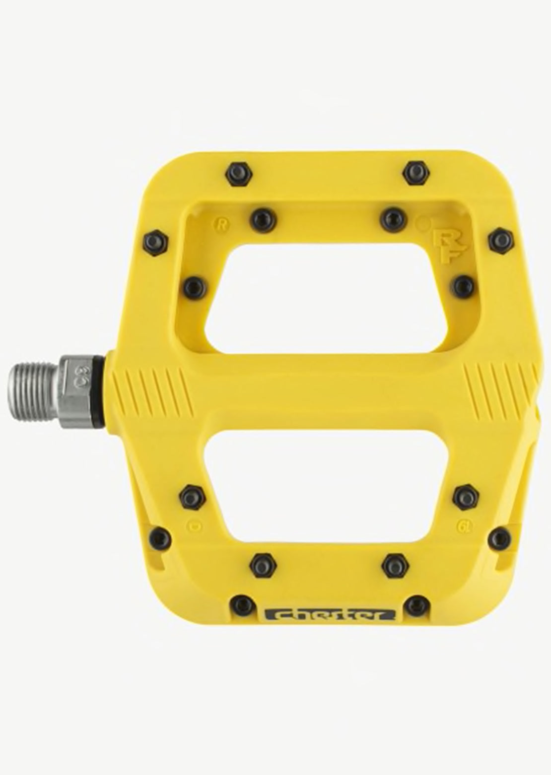 Race Face Chester Mountain Bike Pedal Yellow Flat