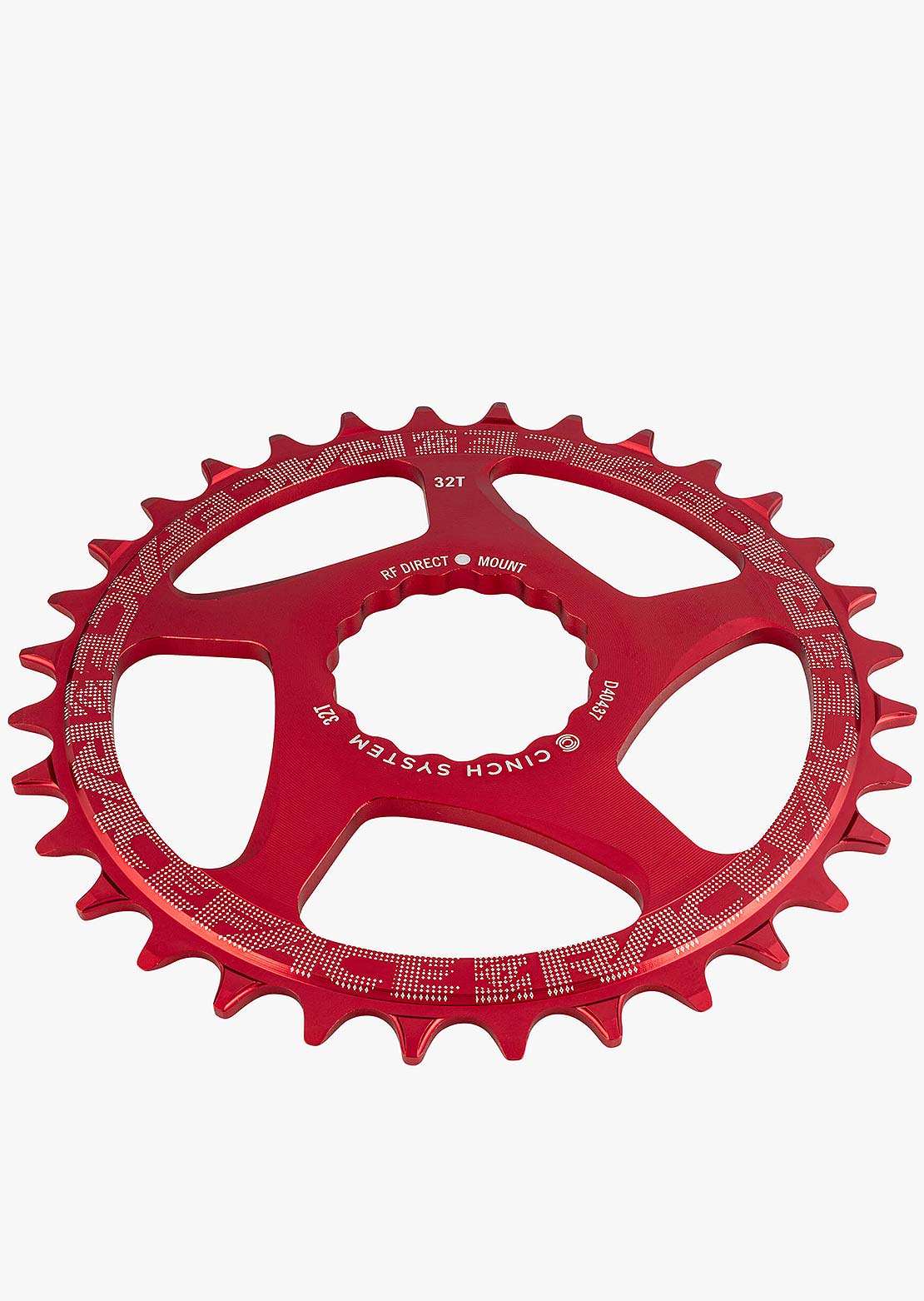 Race Face Cinch Dm 32T Chainring Red