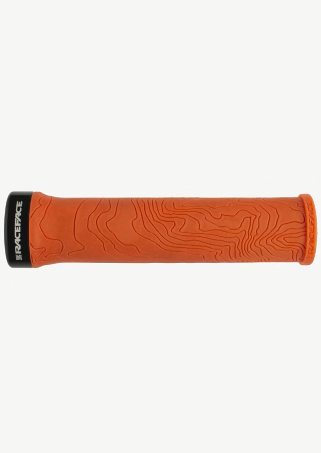 Race Face Half Nelson Mountain Bike Grip Orange Front