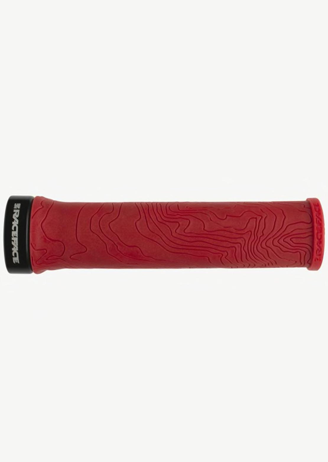 Race Face Half Nelson Mountain Bike Grip Red Front