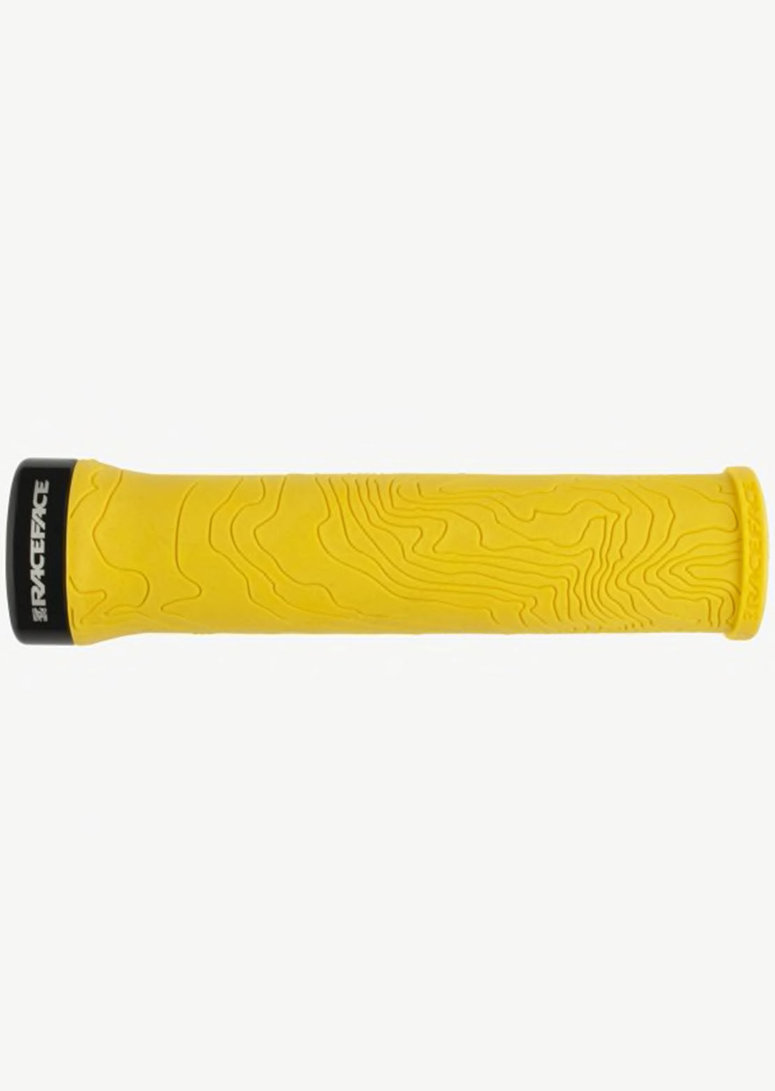 Race Face Half Nelson Mountain Bike Grip Yellow Front