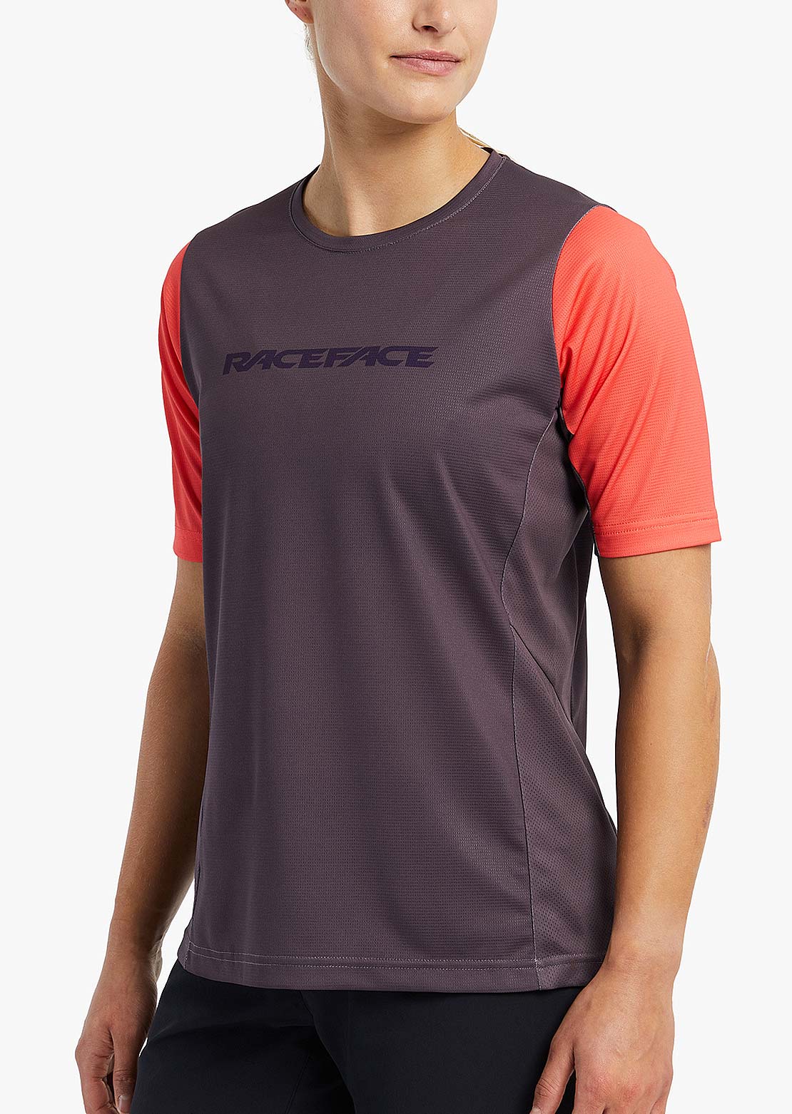 Race Face Women's Indy Short Sleeve Jersey Coral