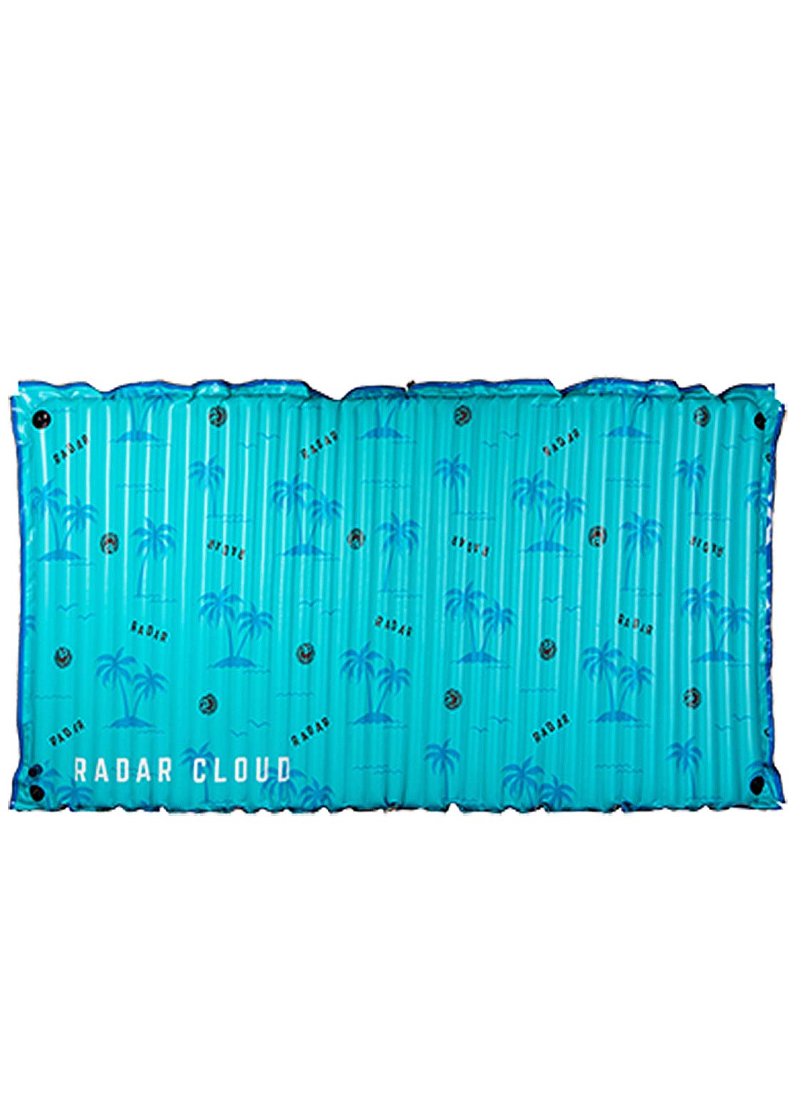 Radar Cloud Water Mat Inflatable Blue Palms
