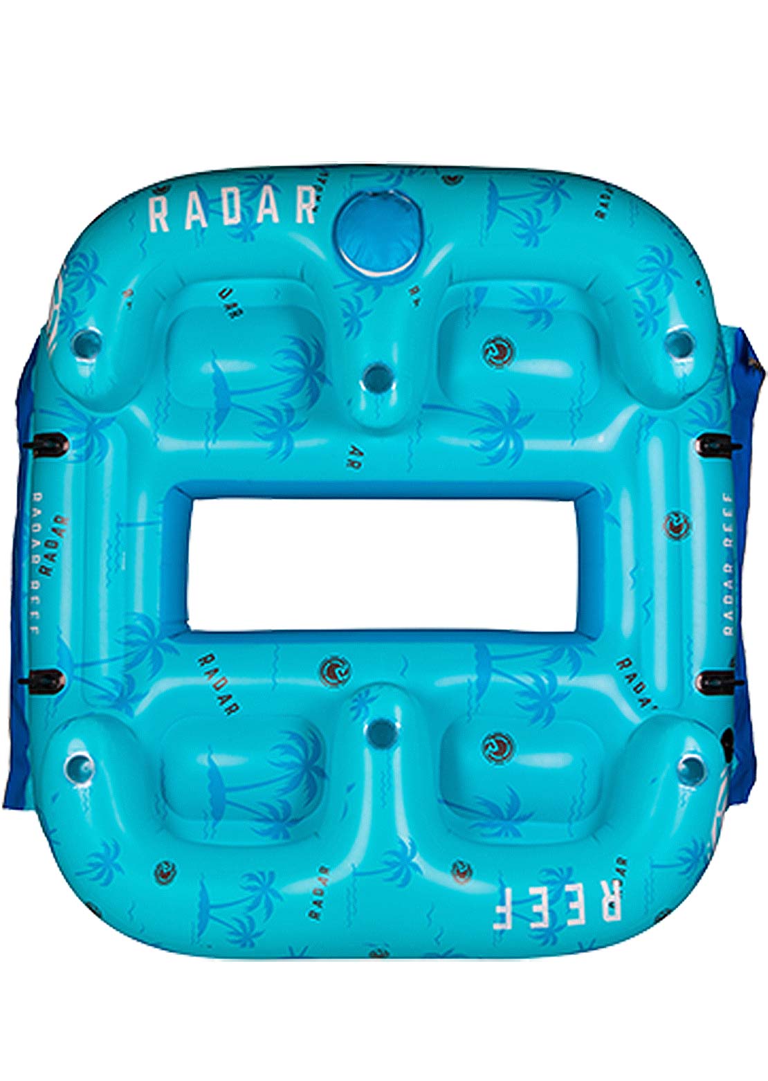 Radar Reef Lounge Inflatable Blue Palms