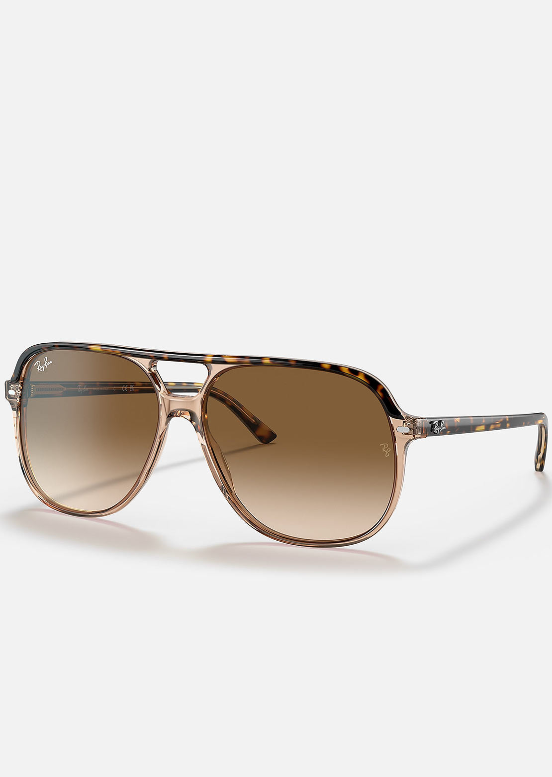 Ray-Ban Bill RB2198 Sunglasses Havana On Transparent Brown
