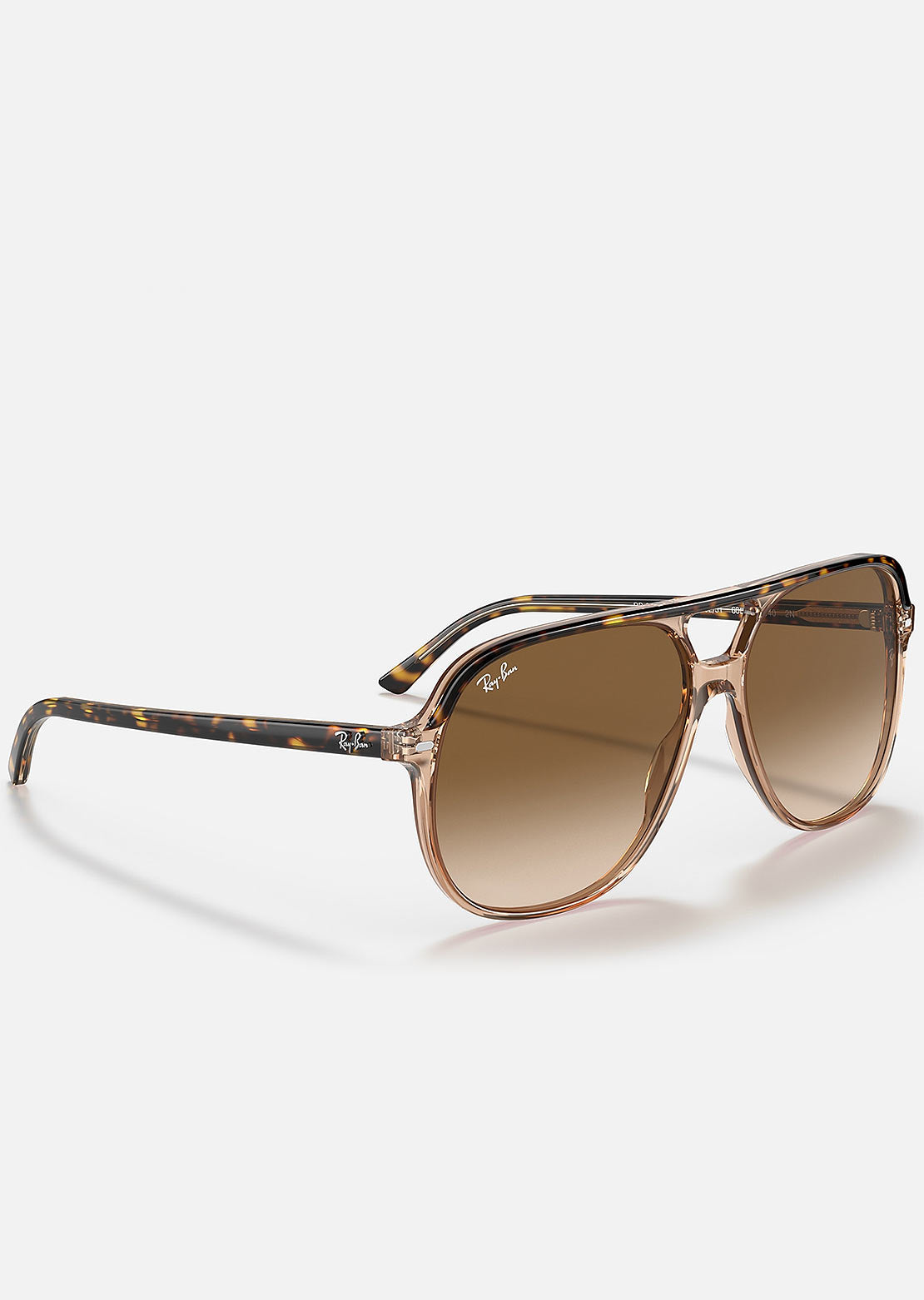 Ray-Ban Bill RB2198 Sunglasses Havana On Transparent Brown