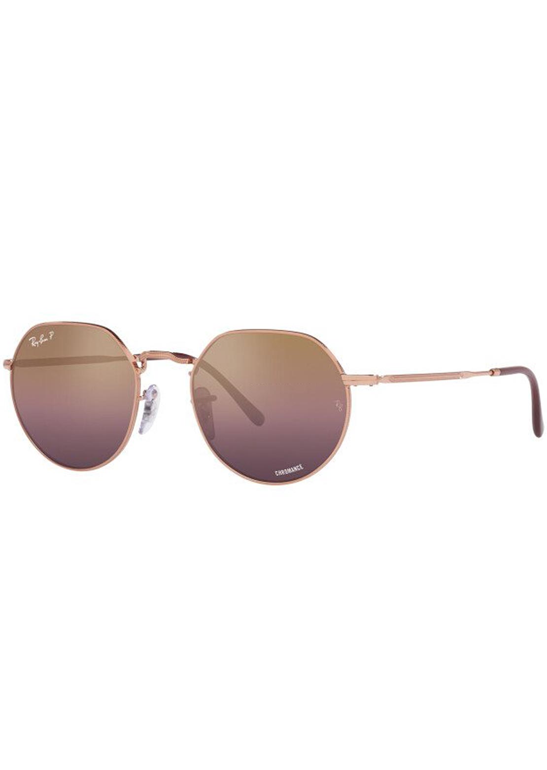 Ray-Ban Jack RB3565 Sunglasses Rose Gold