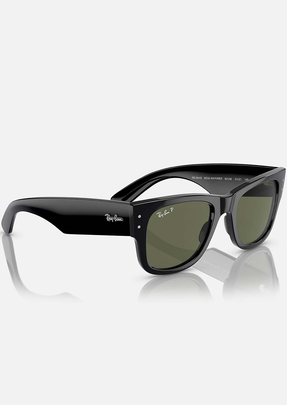 Ray-Ban Mega Wayfarer Sunglasses Black