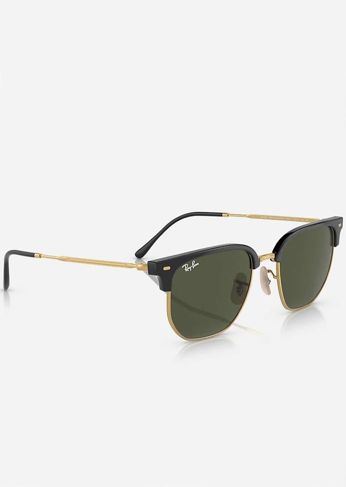 Ray-Ban New Clubmaster RB4416 Sunglasses Black on Arista