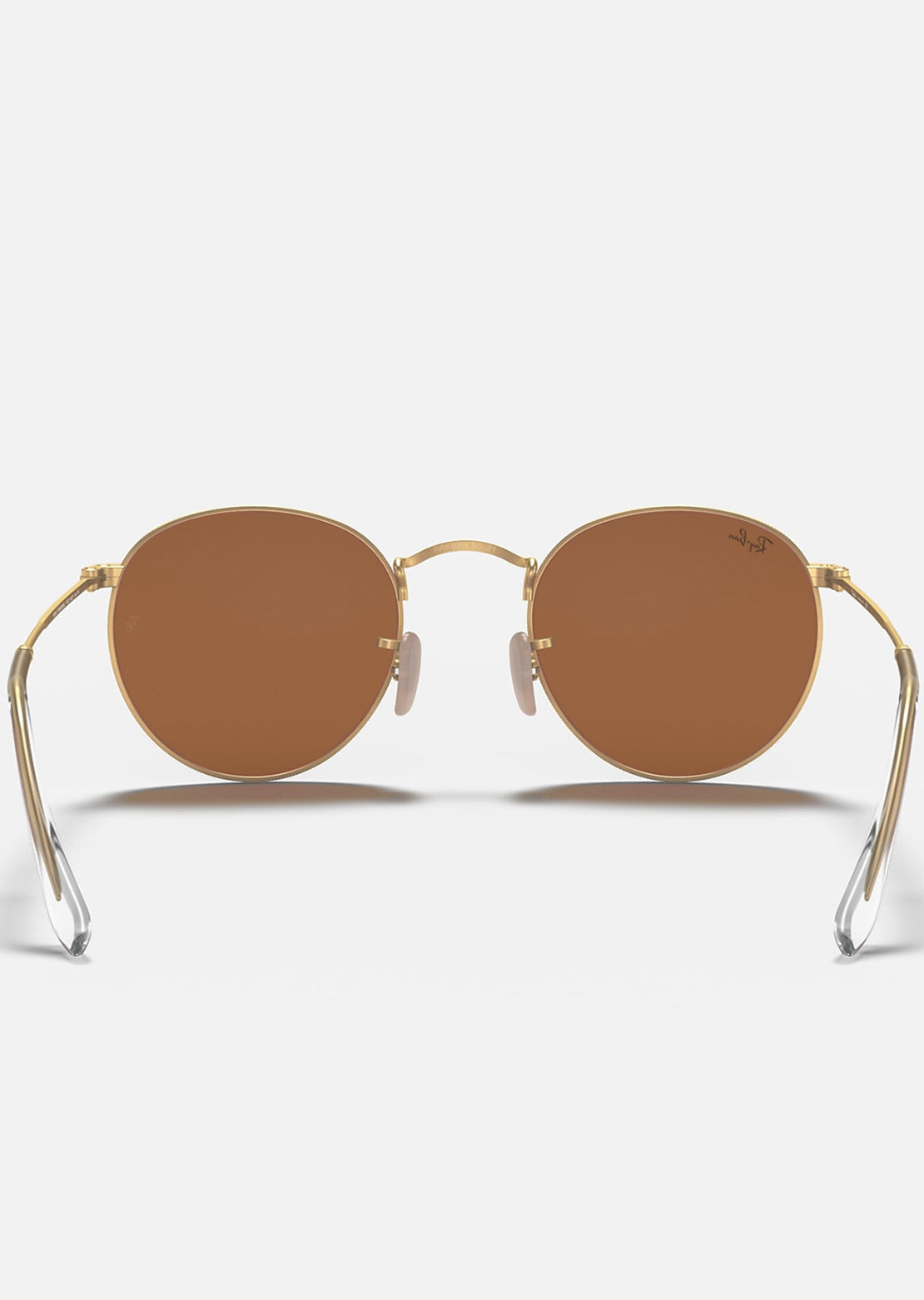 Ray-Ban Round Metal Legend Gold RB3447 Sunglasses Metal Gold/Copper Flash