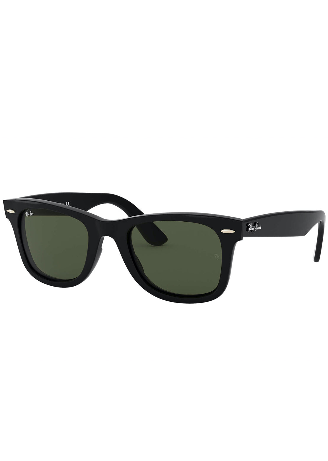 Ray-Ban Wayfarer Ease RB4340 Sunglasses Injected Black/Green Classic G-15