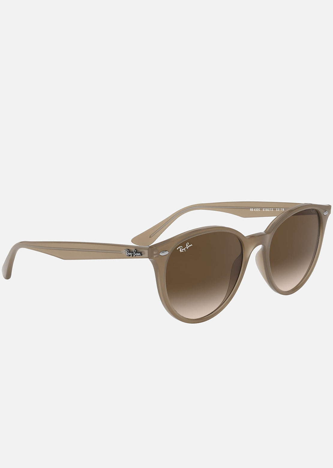 Ray-Ban RB4305 Sunglasses Opal Beige/ Brown Gradient