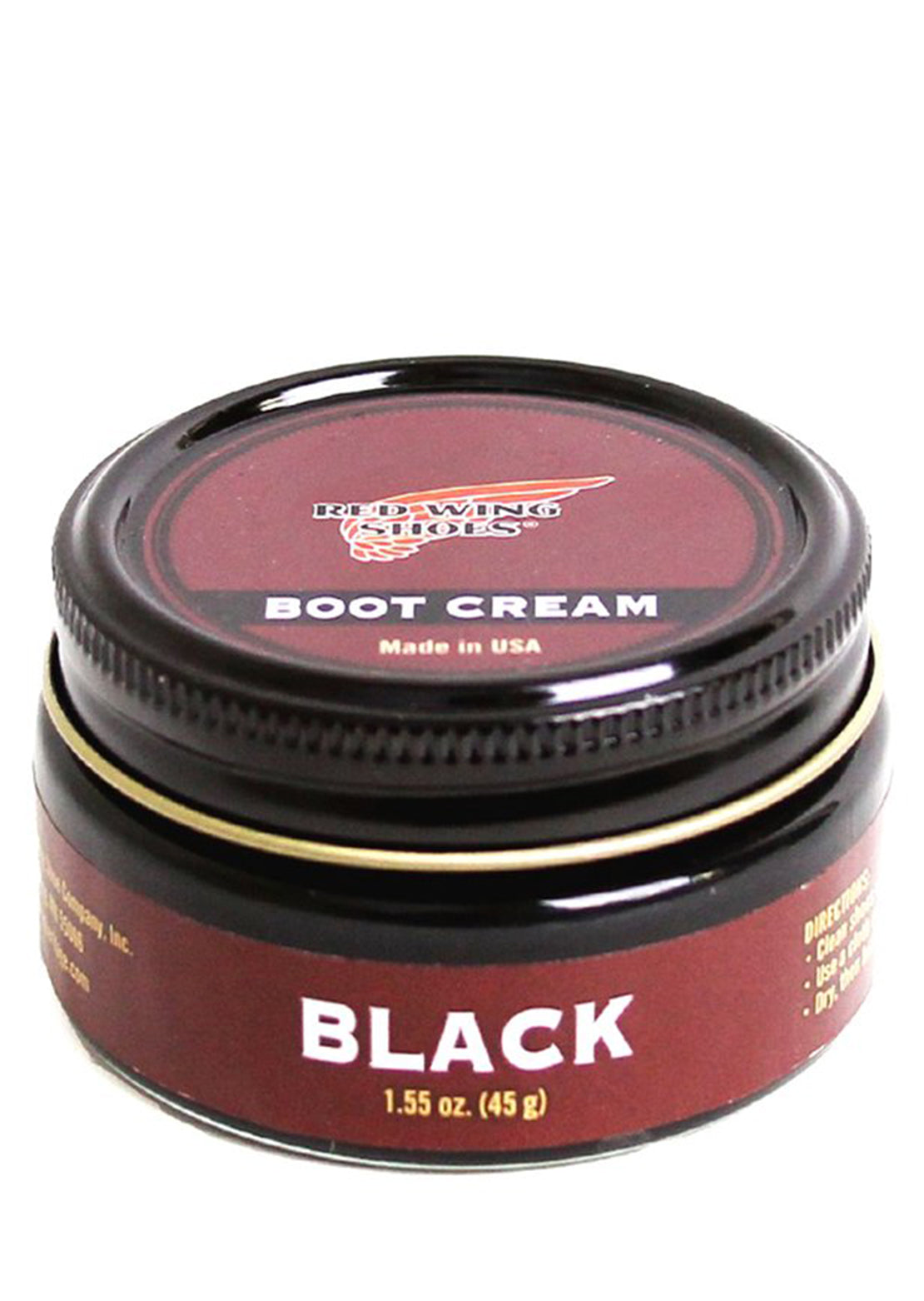 Redwing Black Boot Cream Black