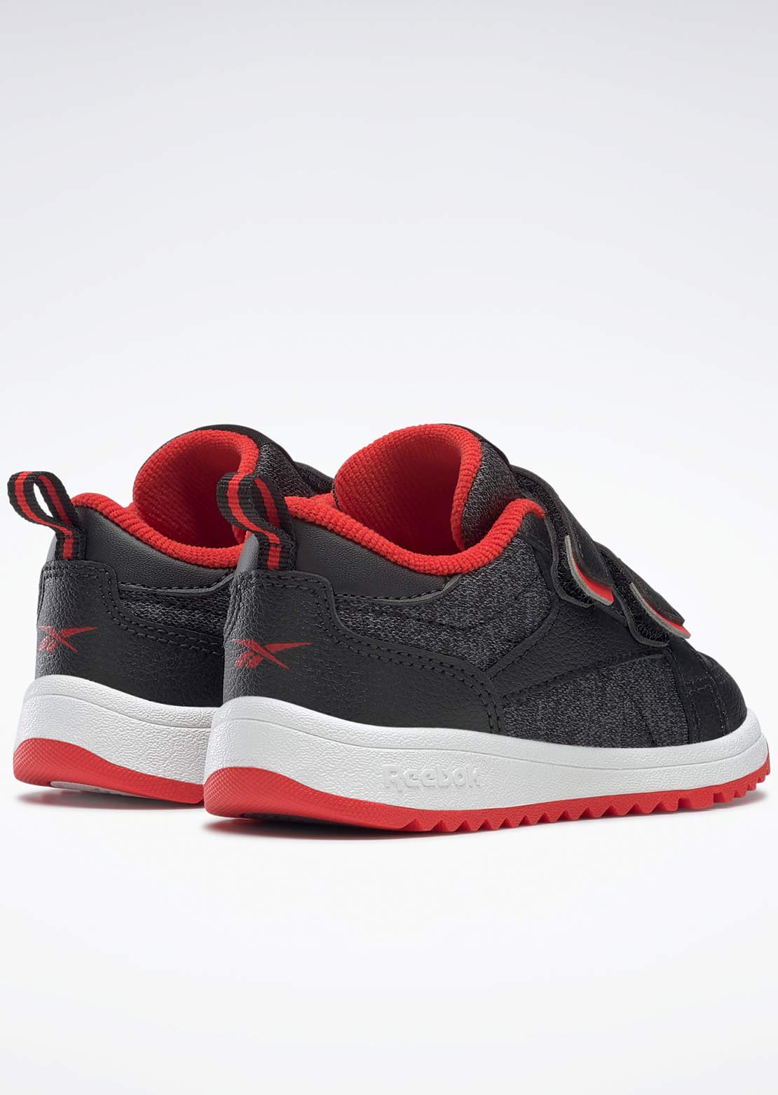 Reebok Toddler Weebok Clasp Low Shoes Night Black/Night Black/Vector Red