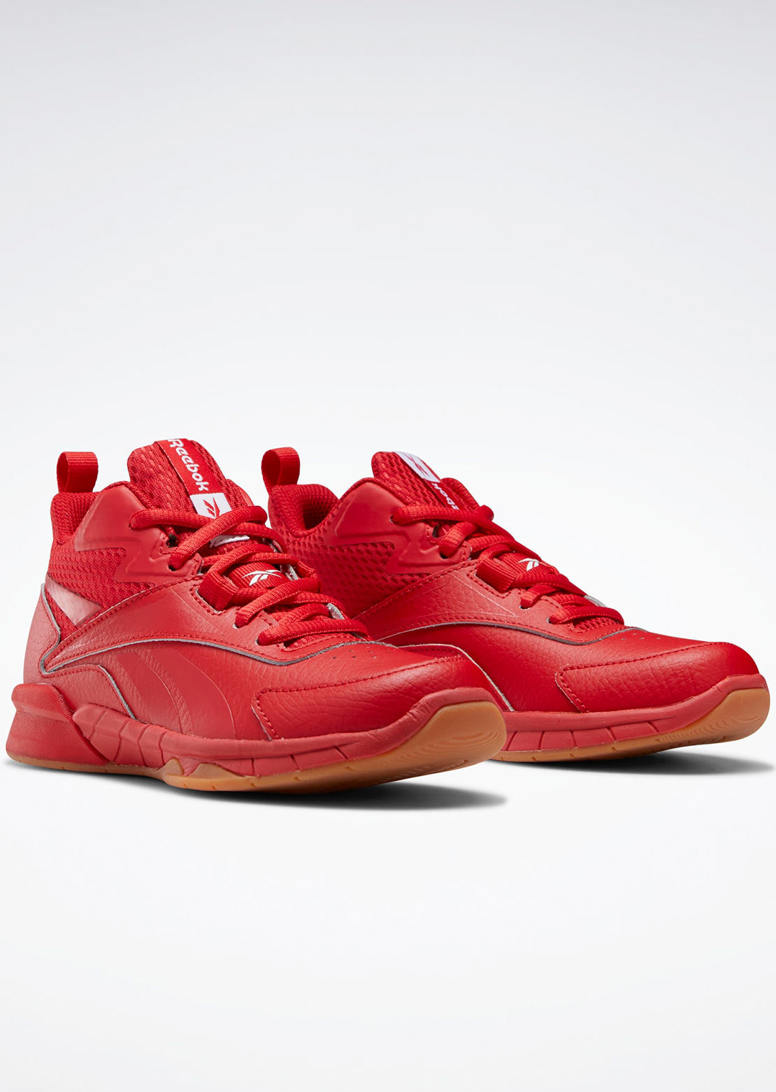 Reebok Junior More Buckets Shoes Vector Red/Vector Red/Vector Red