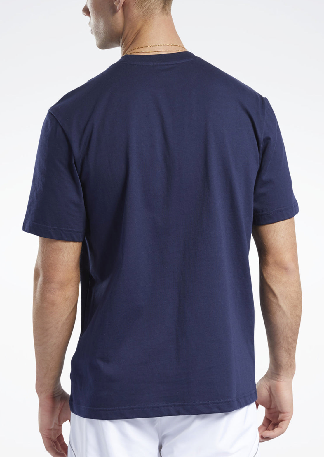 Reebok Men&#39;s CL F Pocket T-Shirt Vector Navy