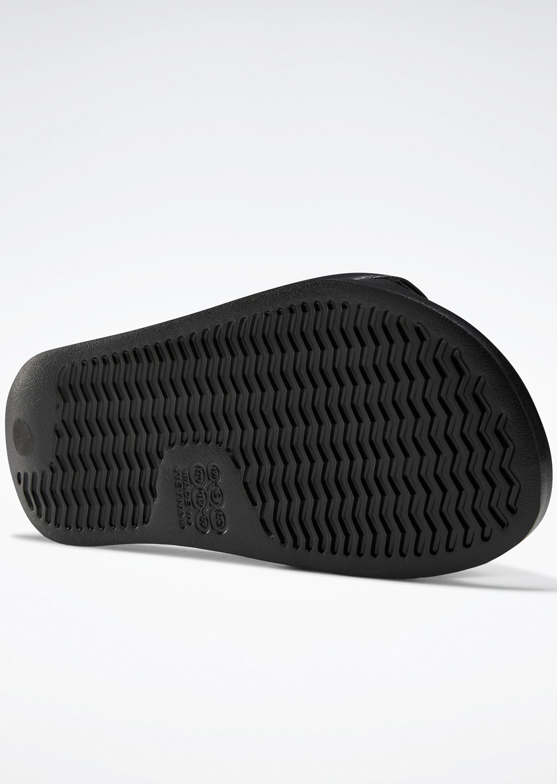 Reebok Men&#39;s Classic Slides Black/White/Black