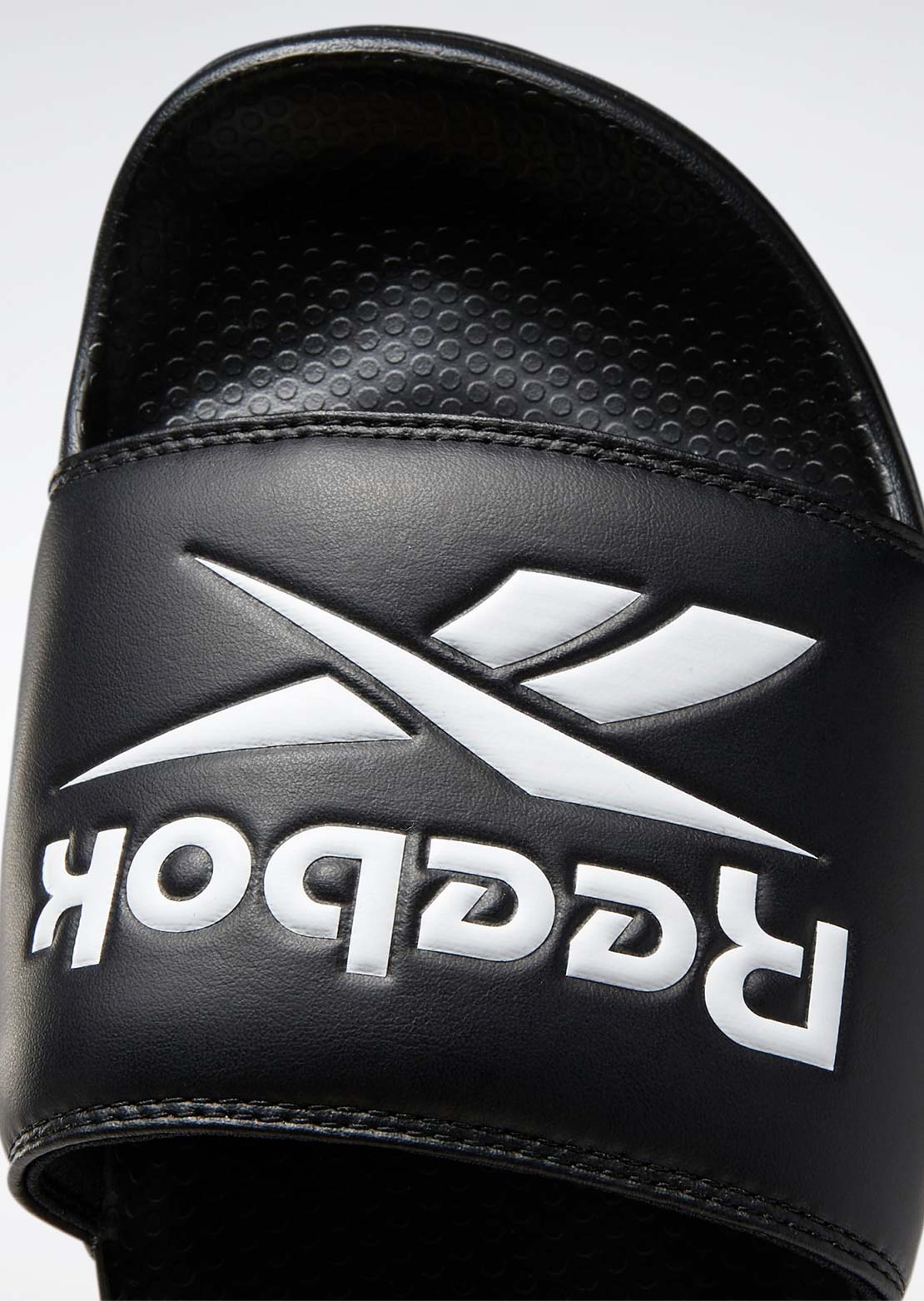 Reebok Men&#39;s Classic Slides Black/White/Black