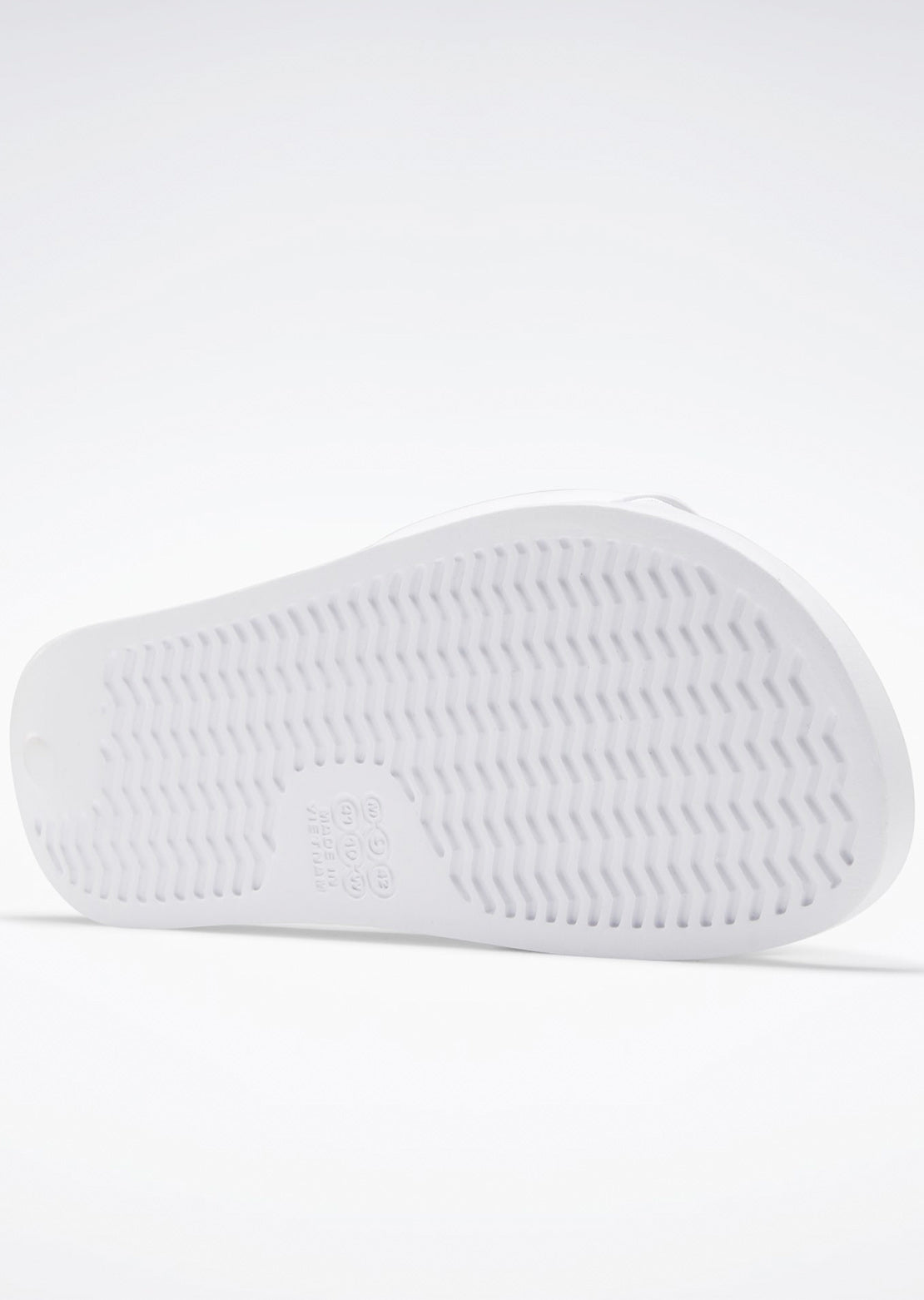 Reebok Men&#39;s Classic Slides White/Black/White