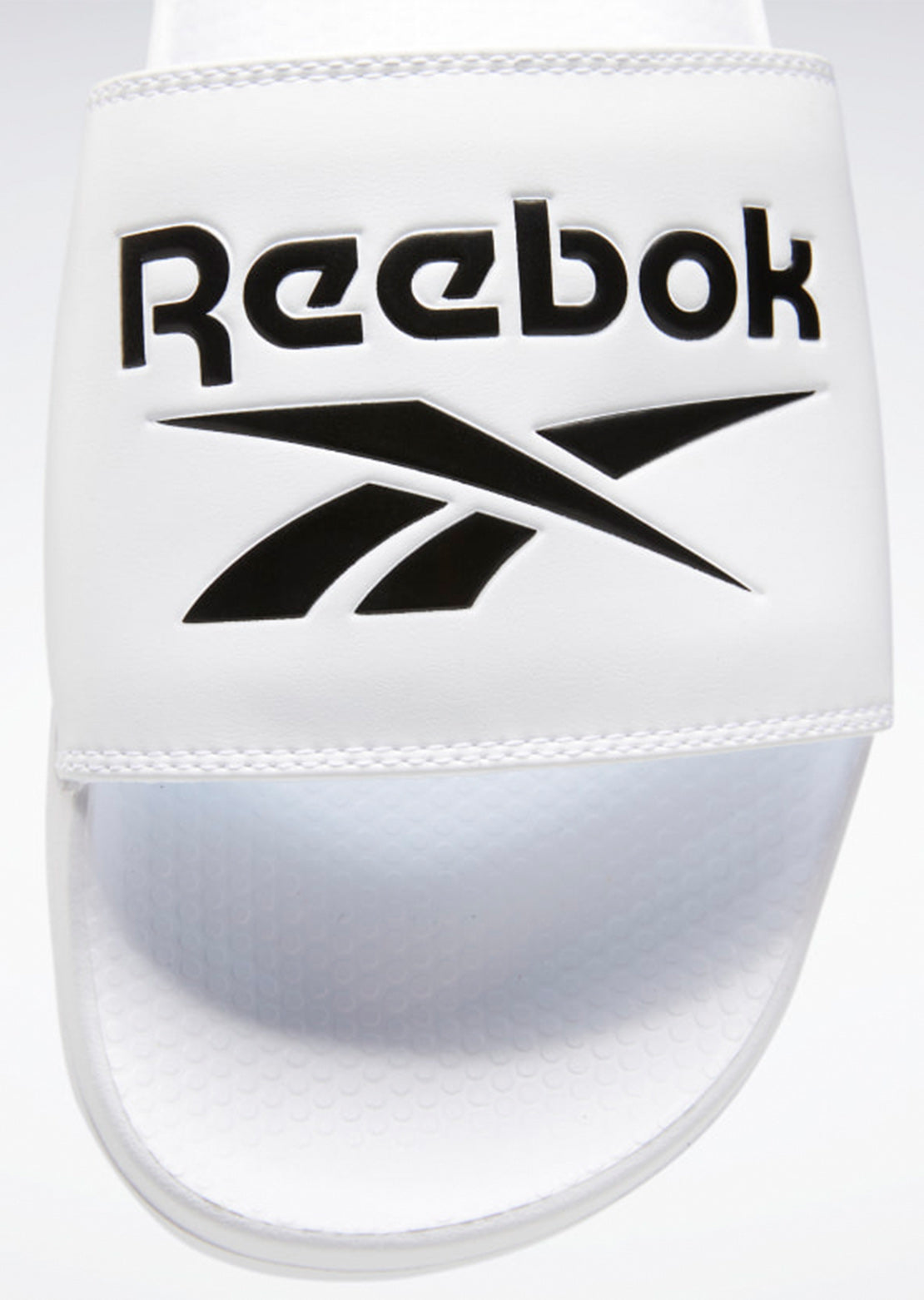 Reebok Men&#39;s Classic Slides White/Black/White