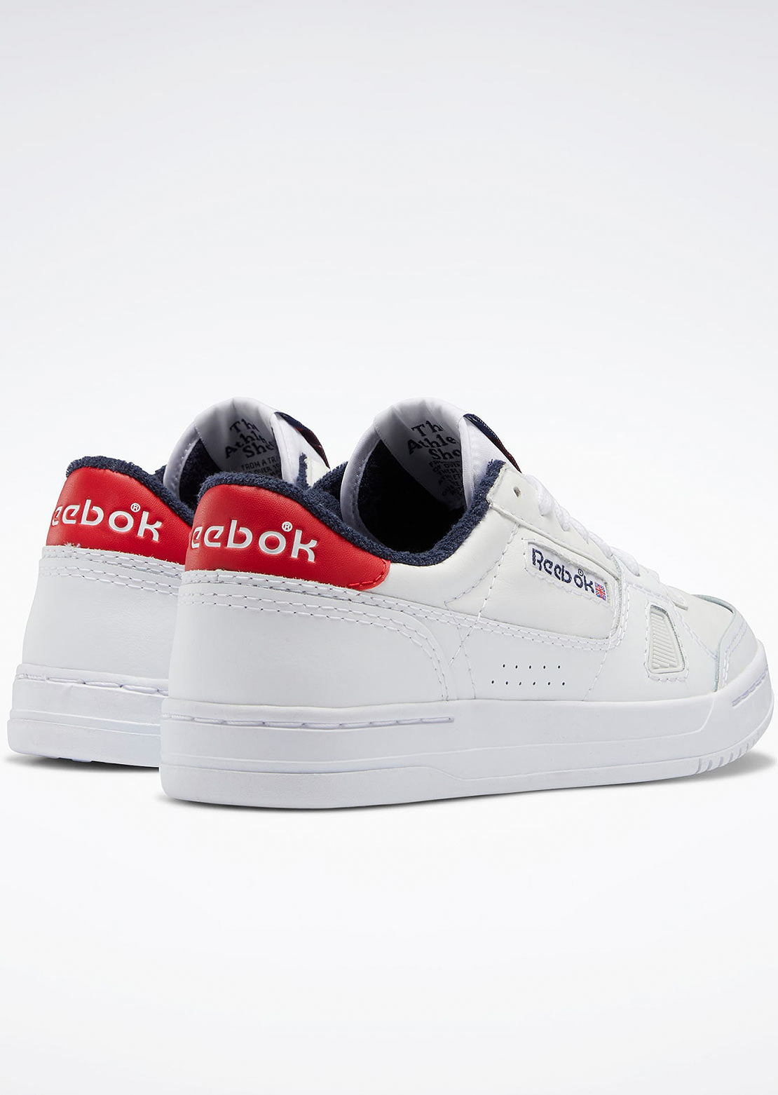 Reebok Men&#39;s LT Court Shoes FTWR White/Vector Navy/Vector Red