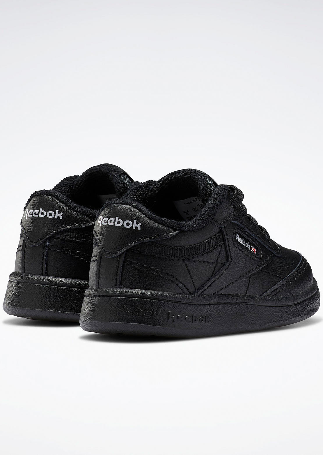 Reebok Toddler Club C Shoes Core Black/Core Black/Core Black