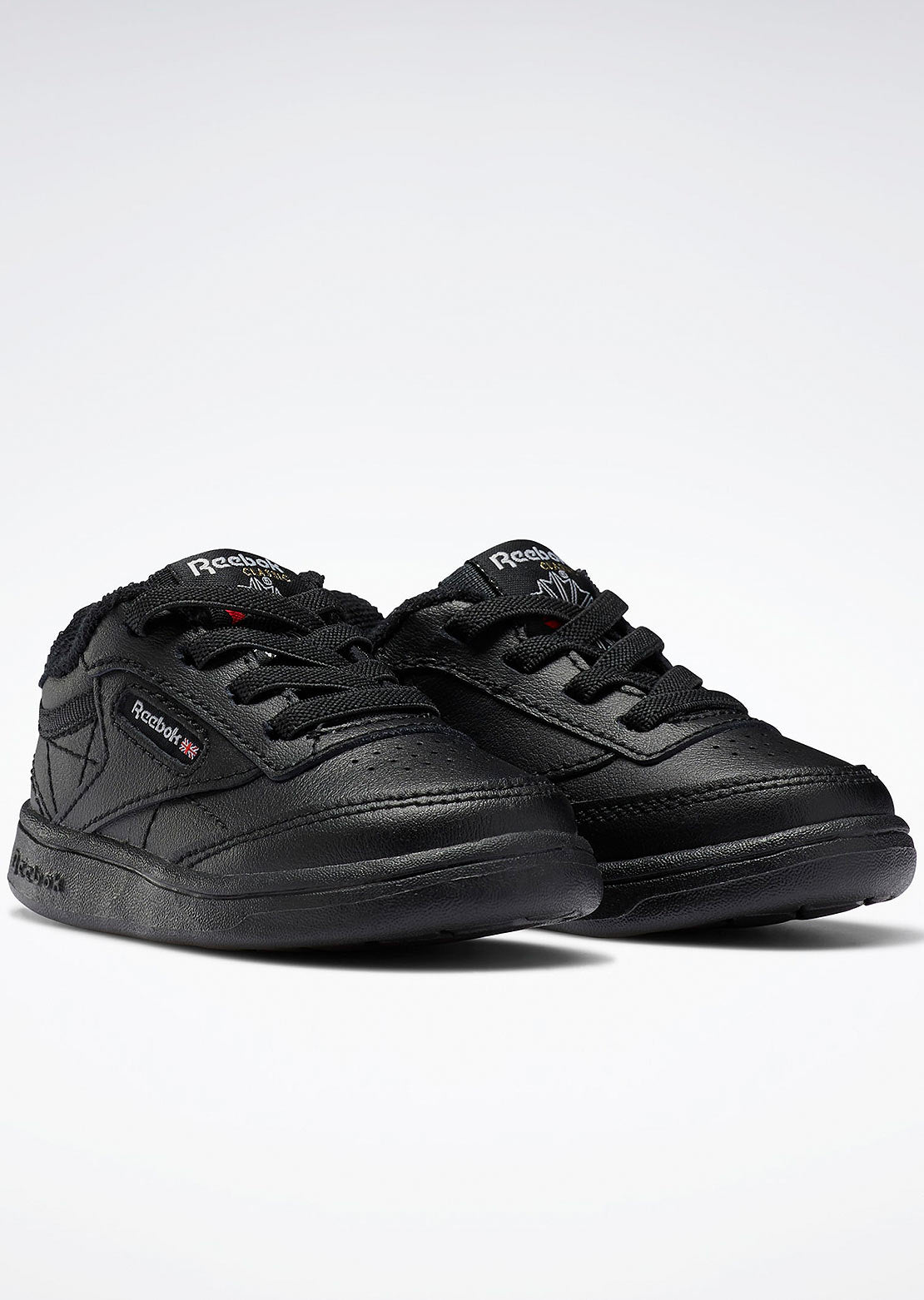 Reebok Toddler Club C Shoes Core Black/Core Black/Core Black