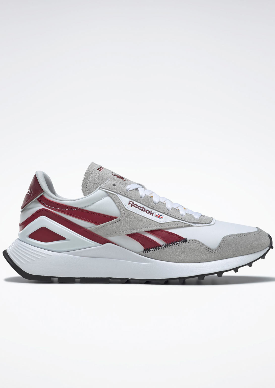 Reebok Unisex CL Legacy AZ Shoes FTWR White/Pure Grey 2/Classic Burgundy