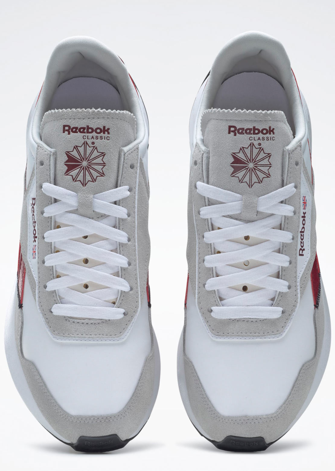Reebok Unisex CL Legacy AZ Shoes FTWR White/Pure Grey 2/Classic Burgundy