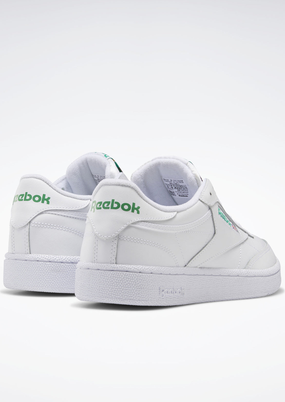 Reebok Women&#39;s Club C 85 Shoes White/Green