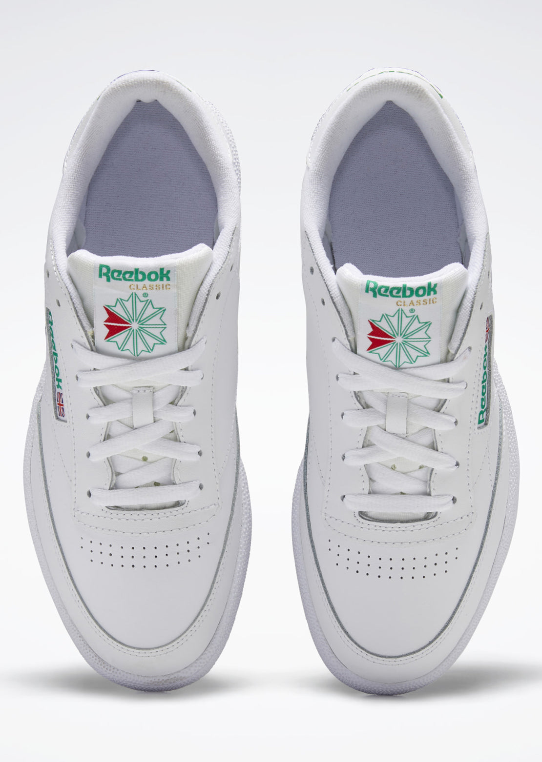 Reebok Women&#39;s Club C 85 Shoes White/Green