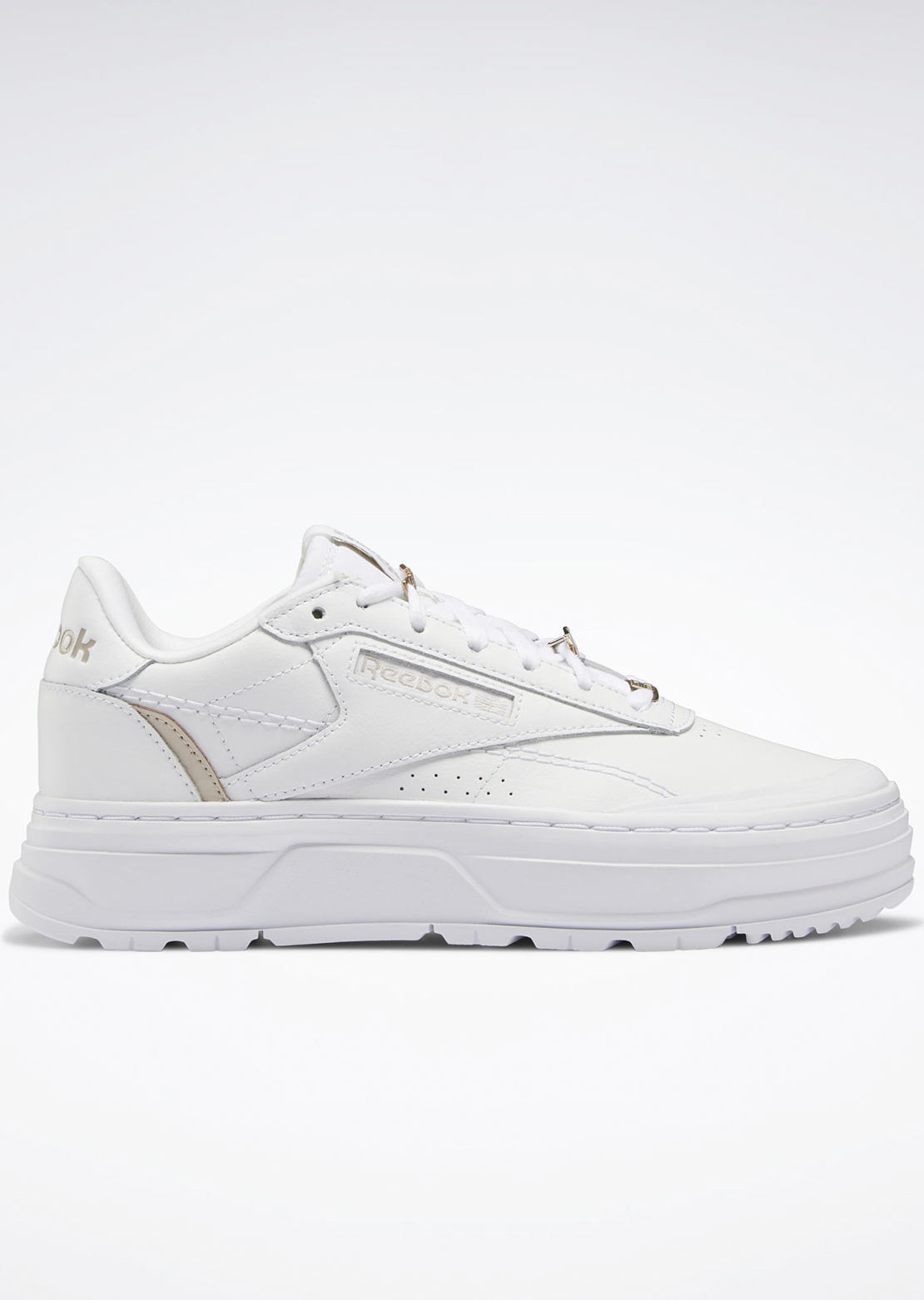 Reebok Women&#39;s Club C Double Geo Shoes FTWR White/FTWR White/Moonstone