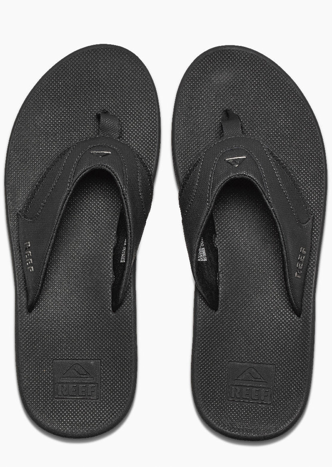 Reef Men's Fanning Sandals All Black