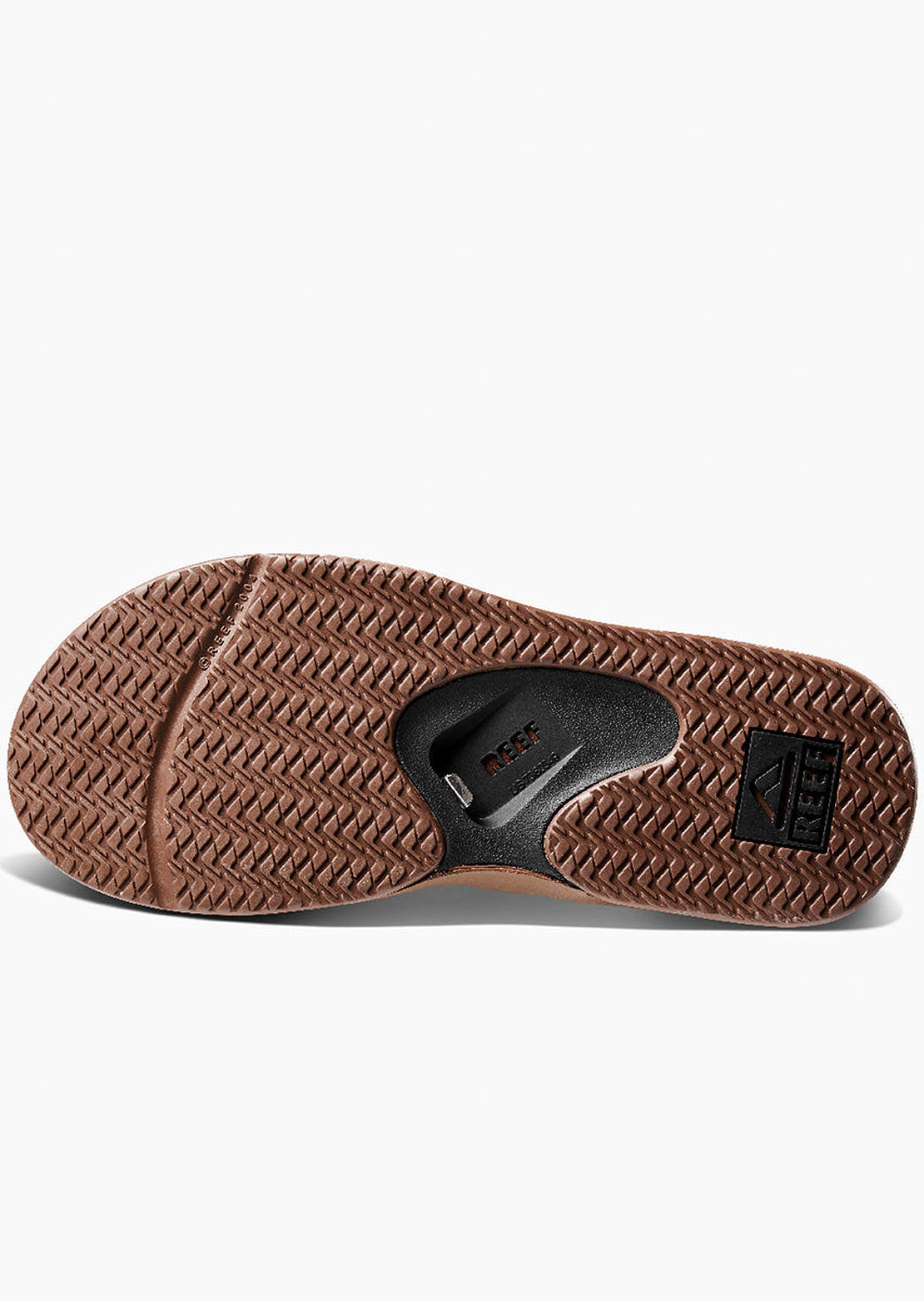 Reef Men's Fanning Sandals Black And Tan