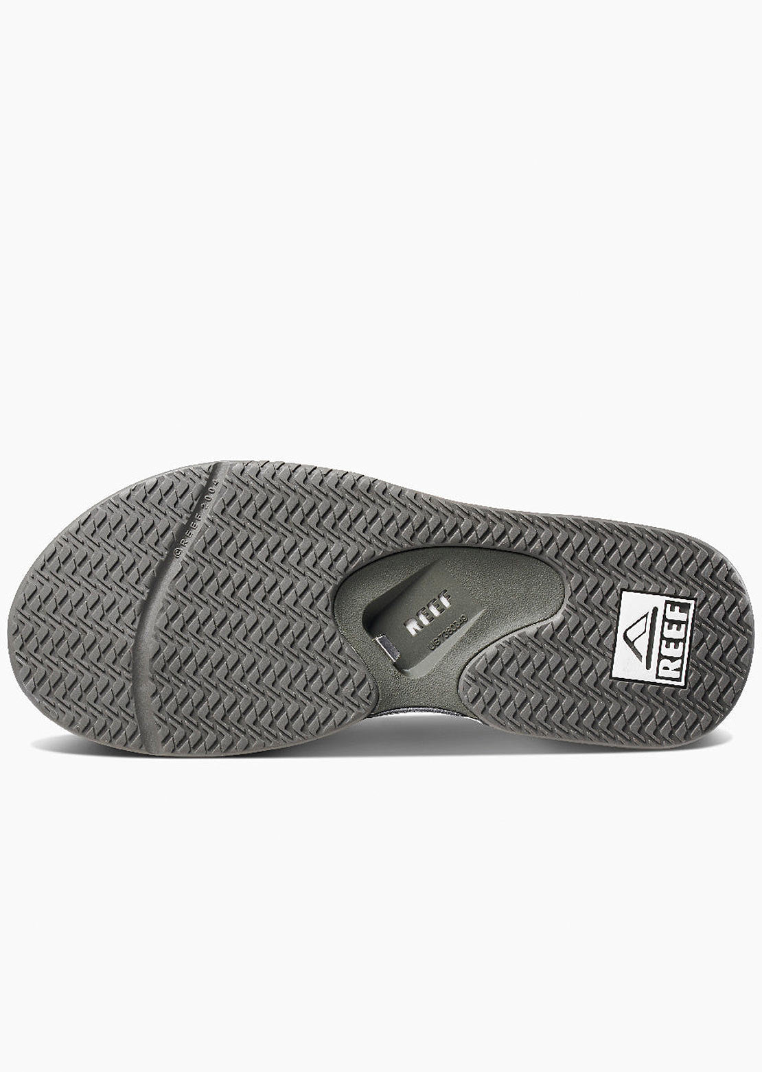 Reef Men's Fanning Sandals Grey/Te
