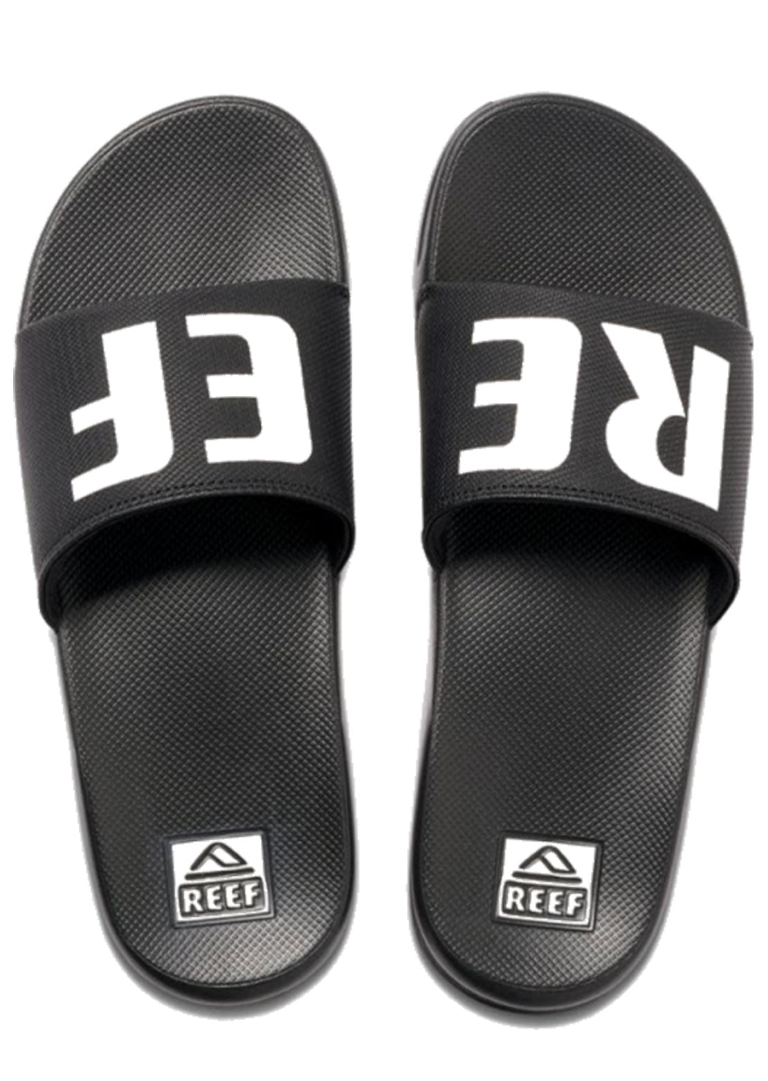 Reef One Slides Black/White