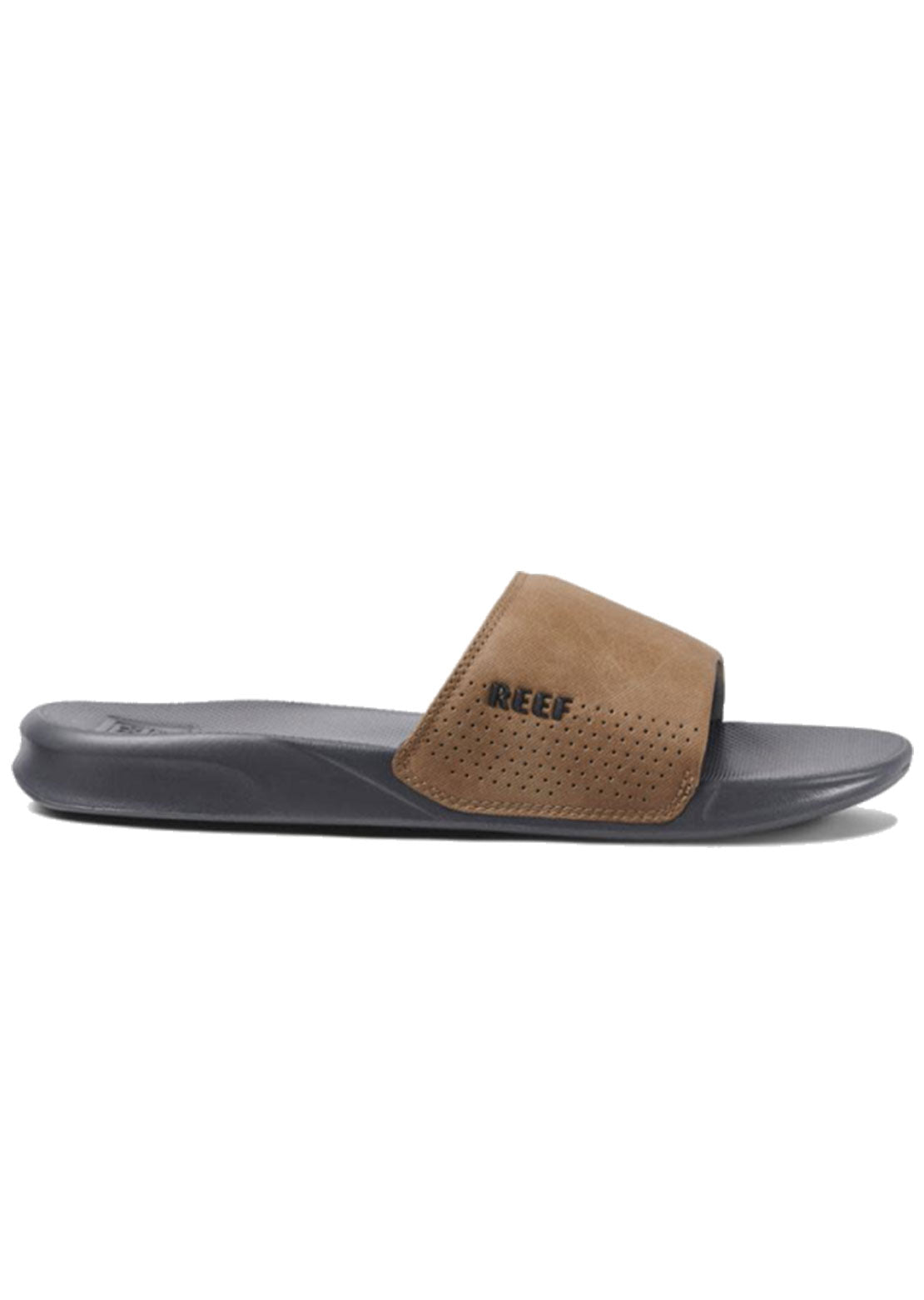 Reef One Slides Grey/Tan