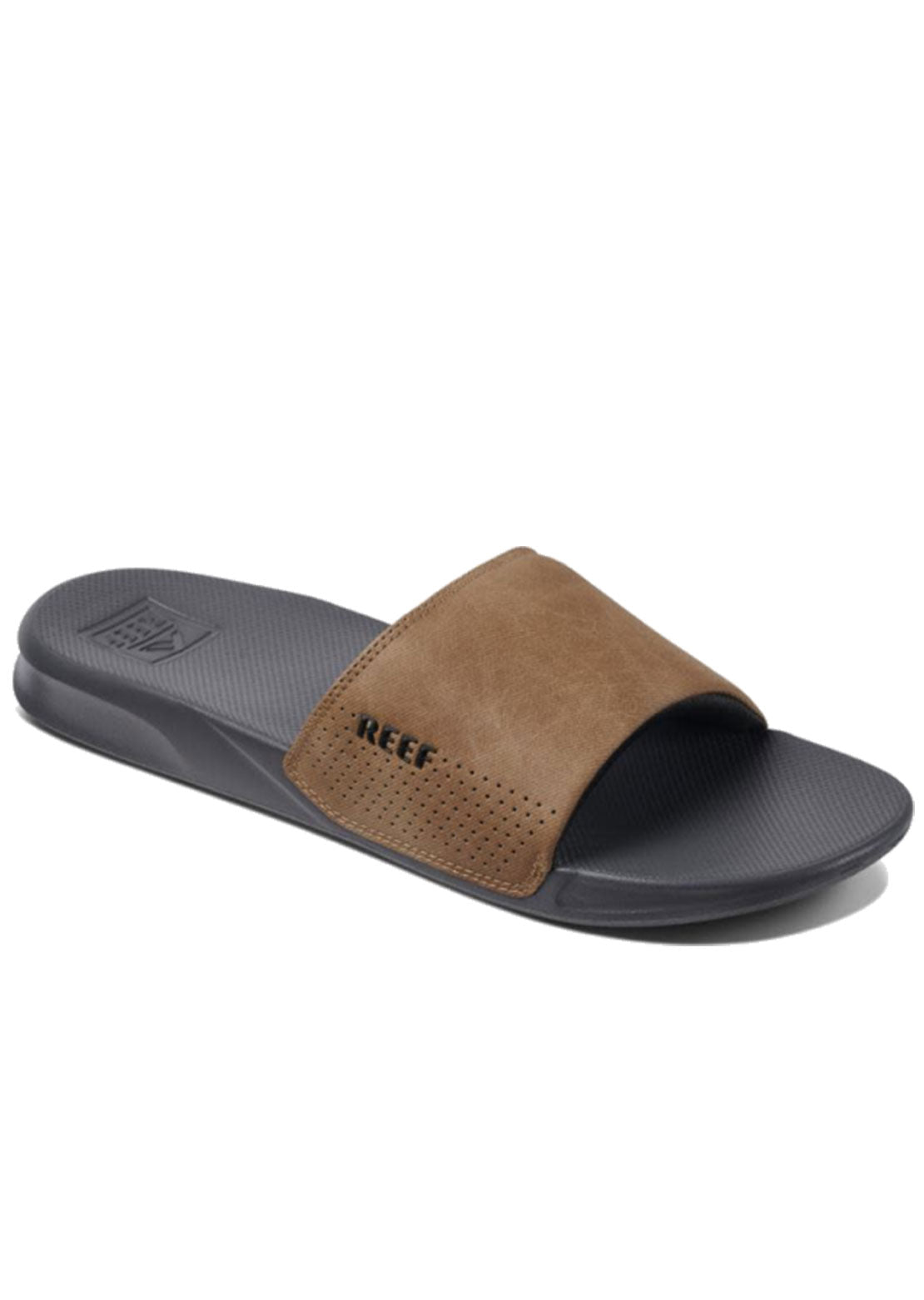 Reef One Slides Grey/Tan